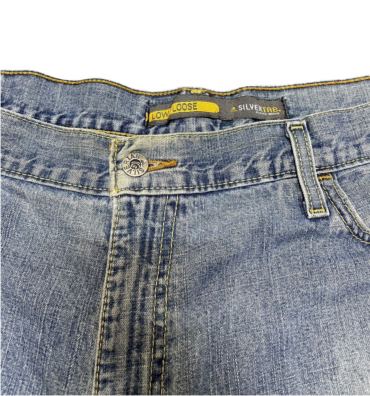 Levi's × Vintage Rare Design Vintage Levis SilverTab Loose Jeans 2000s Size US 38 / EU 54 - 4 Thumbnail