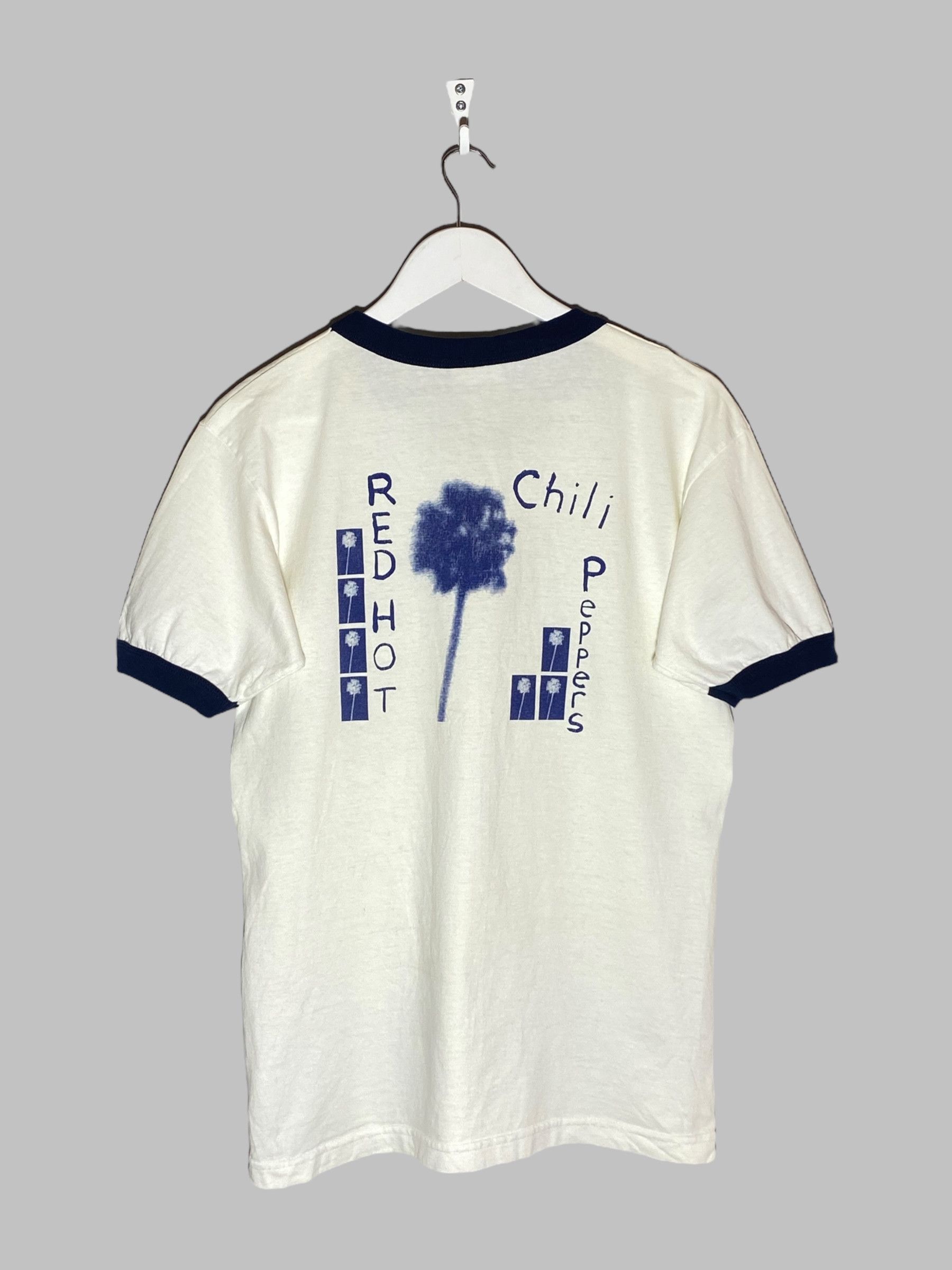 Band Tees Vintage RHCP Red Hot Chilli Peppers Band Promo Ringer Shirt Size US M / EU 48-50 / 2 - 2 Thumbnail
