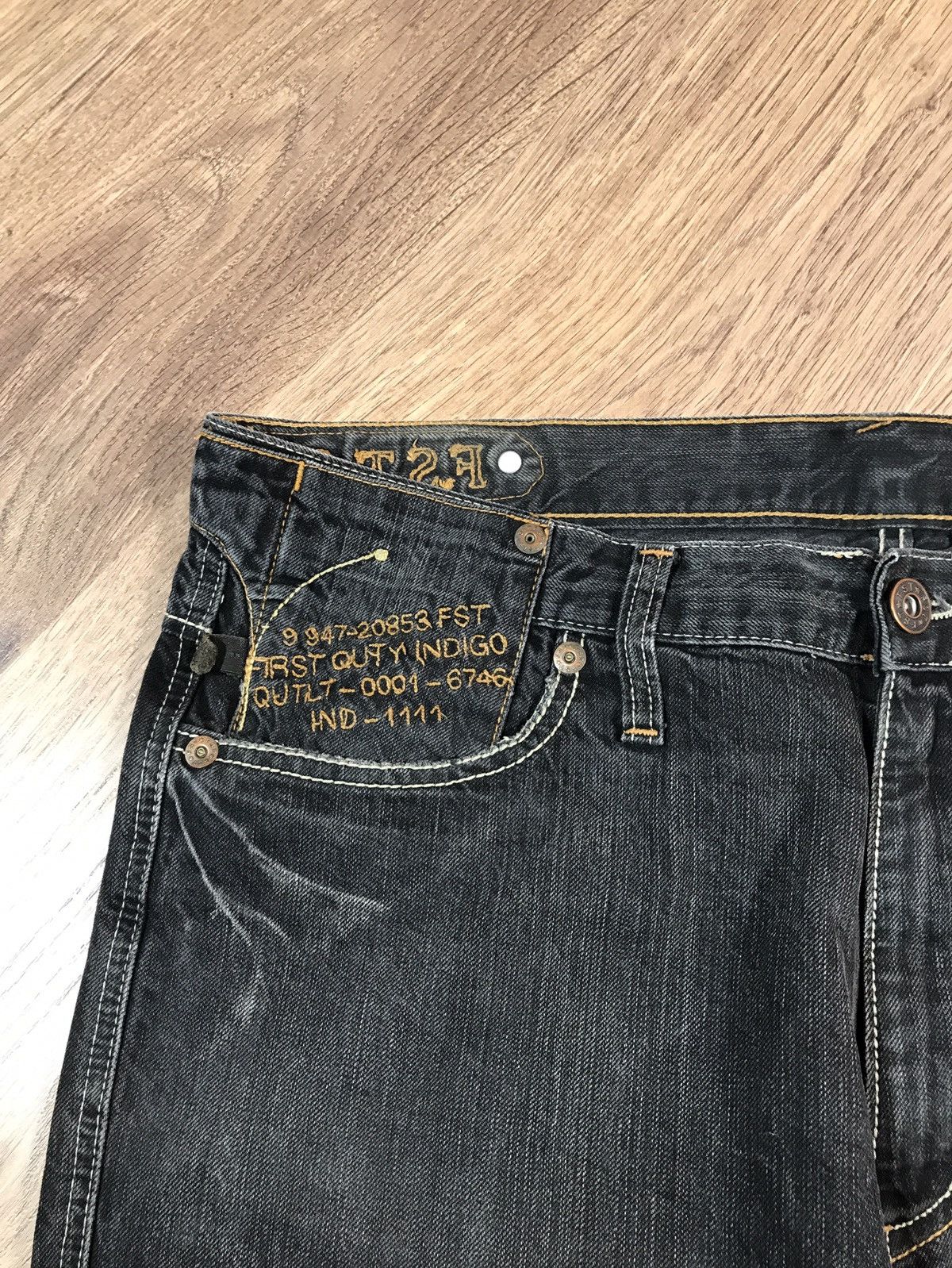 Japanese Brand × Vintage Vintage Distressed Denim Pants Jeans Size US 41 - 4 Thumbnail