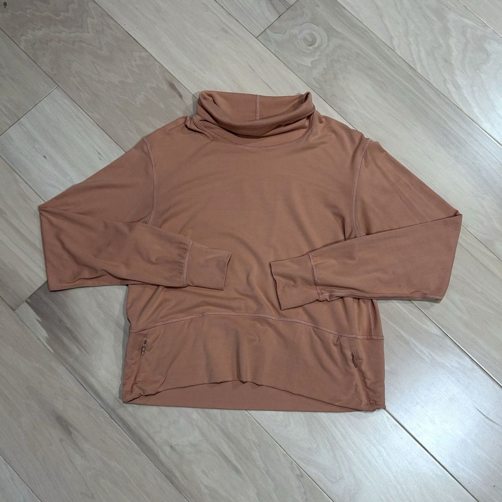 Lululemon VINTAGE Lululemon Ready to Rulu Pullover Orange Women’s 6 Sweatshirt Ladies Size 6 Orange Pullover Sweatshirt Size M / US 6-8 / IT 42-44 - 2 Thumbnail
