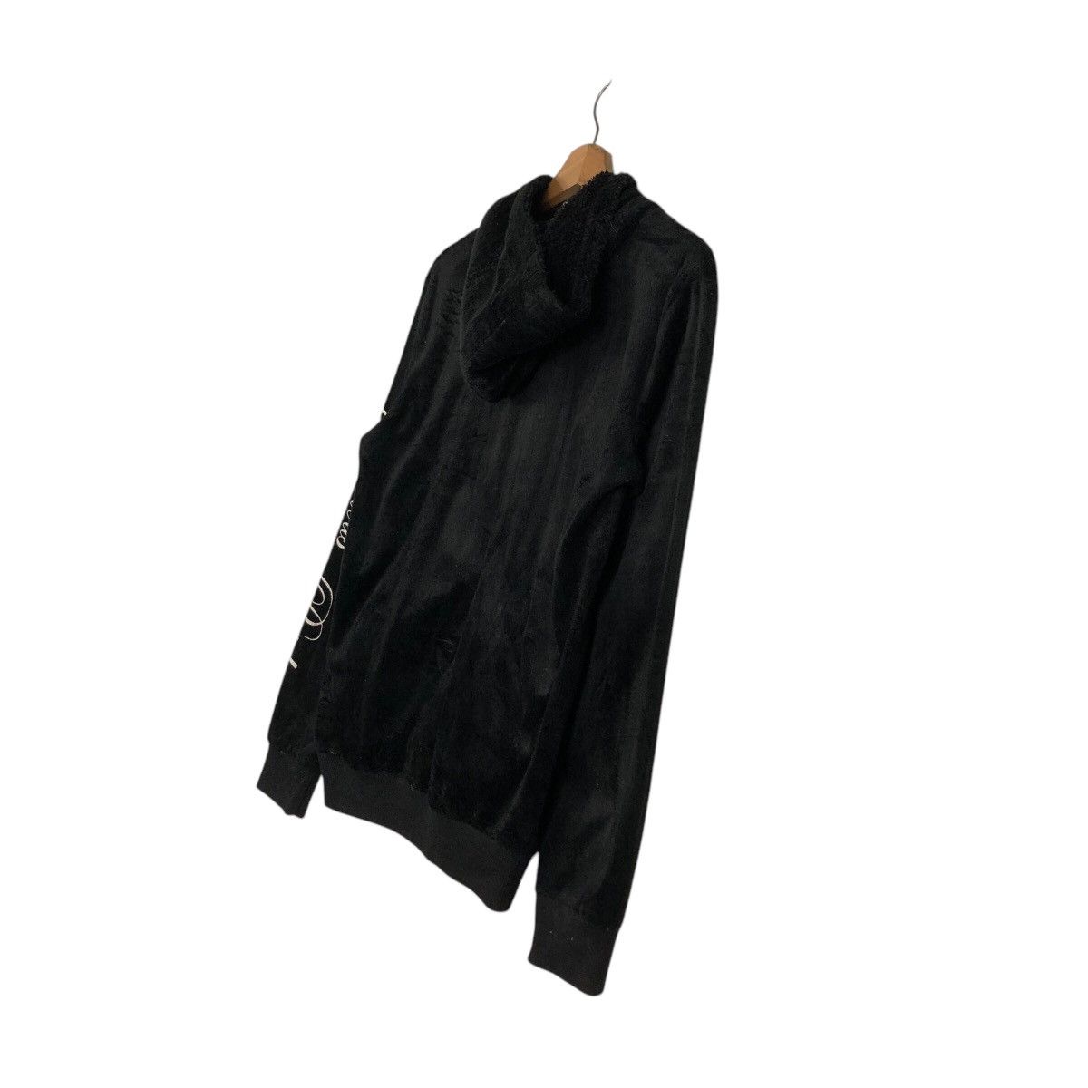 Hysteric Glamour 📌Rich Black Hoodie Zipper Jacket Spinash Punk Design Size US L / EU 52-54 / 3 - 12 Thumbnail