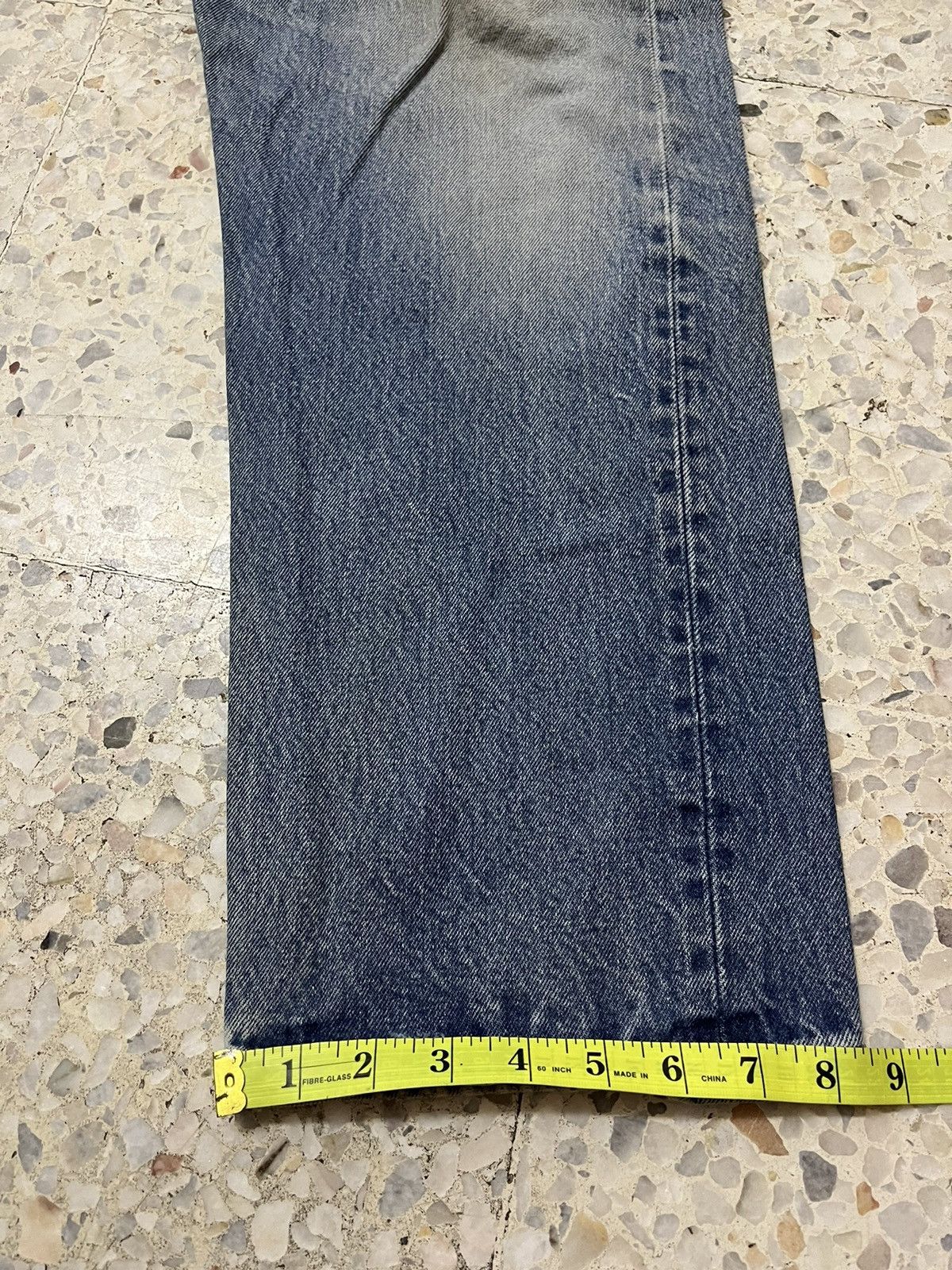 Levi's Vintage levis 501XX light blue distressed Size US 35 - 16 Thumbnail