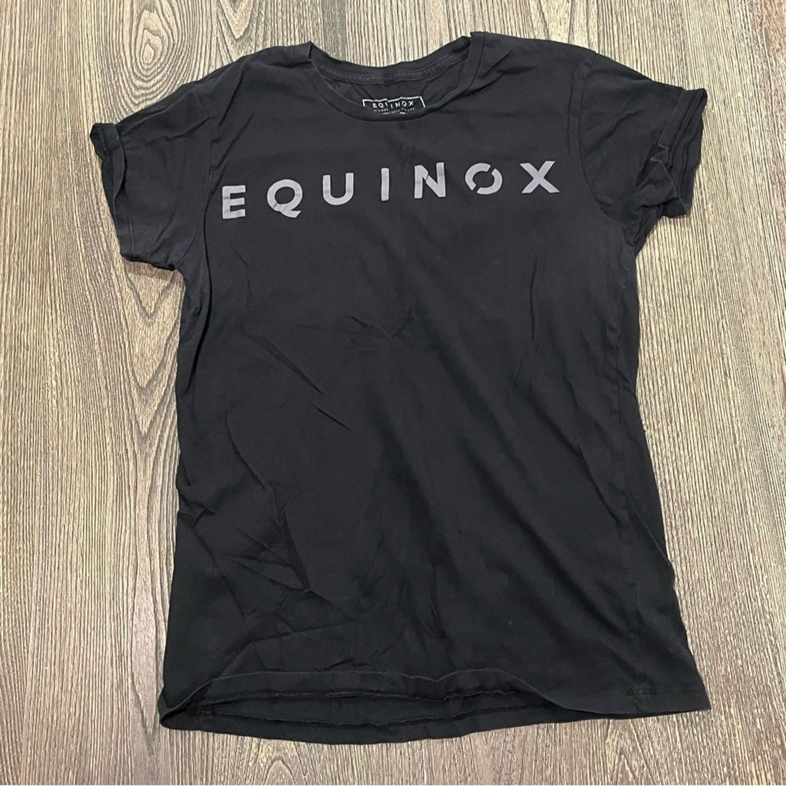 Vintage Equinox T-Shirt Short Sleeve Crewneck Cotton Logo Print Sz L Size L / US 10 / IT 46 - 1 Thumbnail