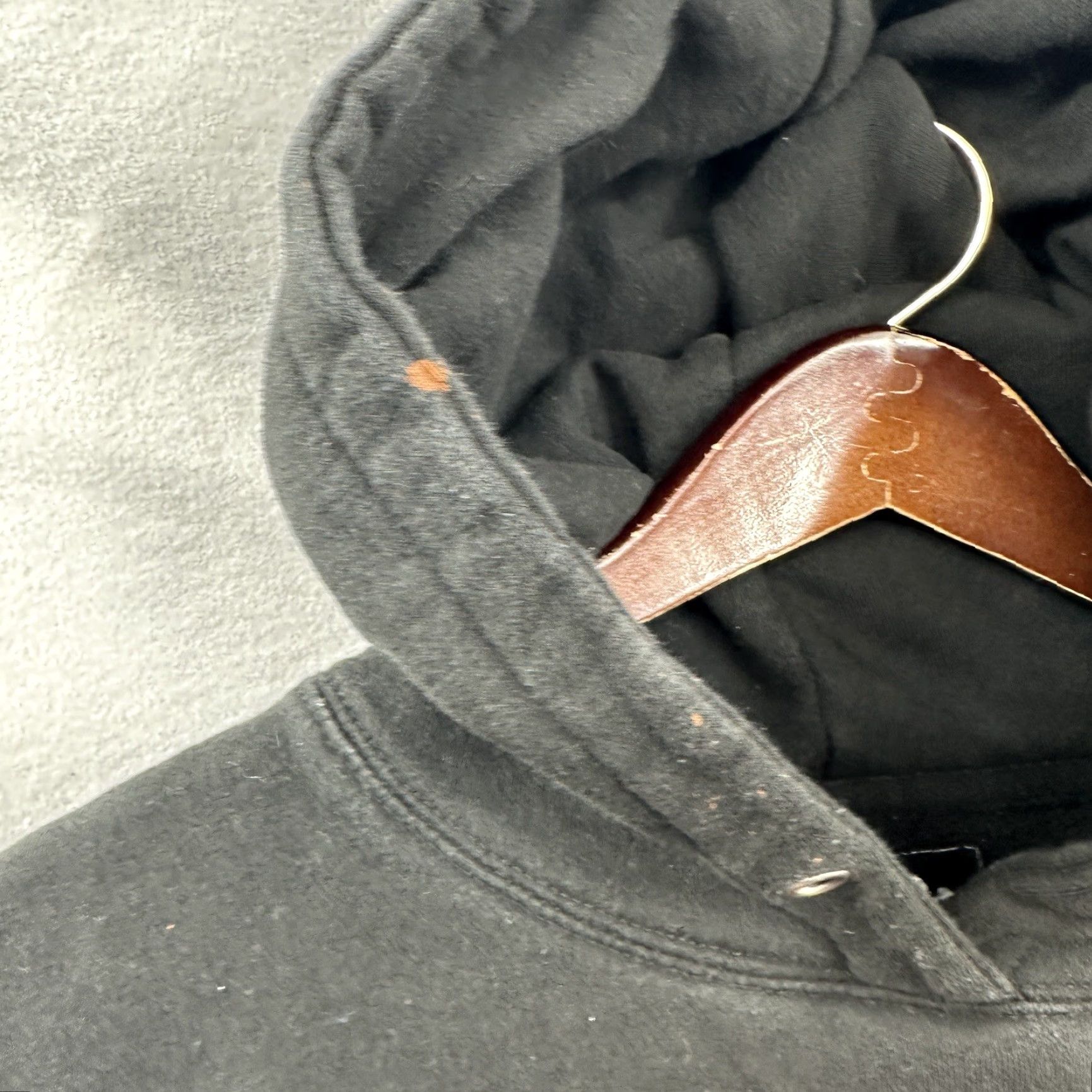 Doublet XO Bad Habits Tour Hoodie Men Small Black Distressed Pullover Streetwear Hip Hop Size US S / EU 44-46 / 1 - 5 Thumbnail