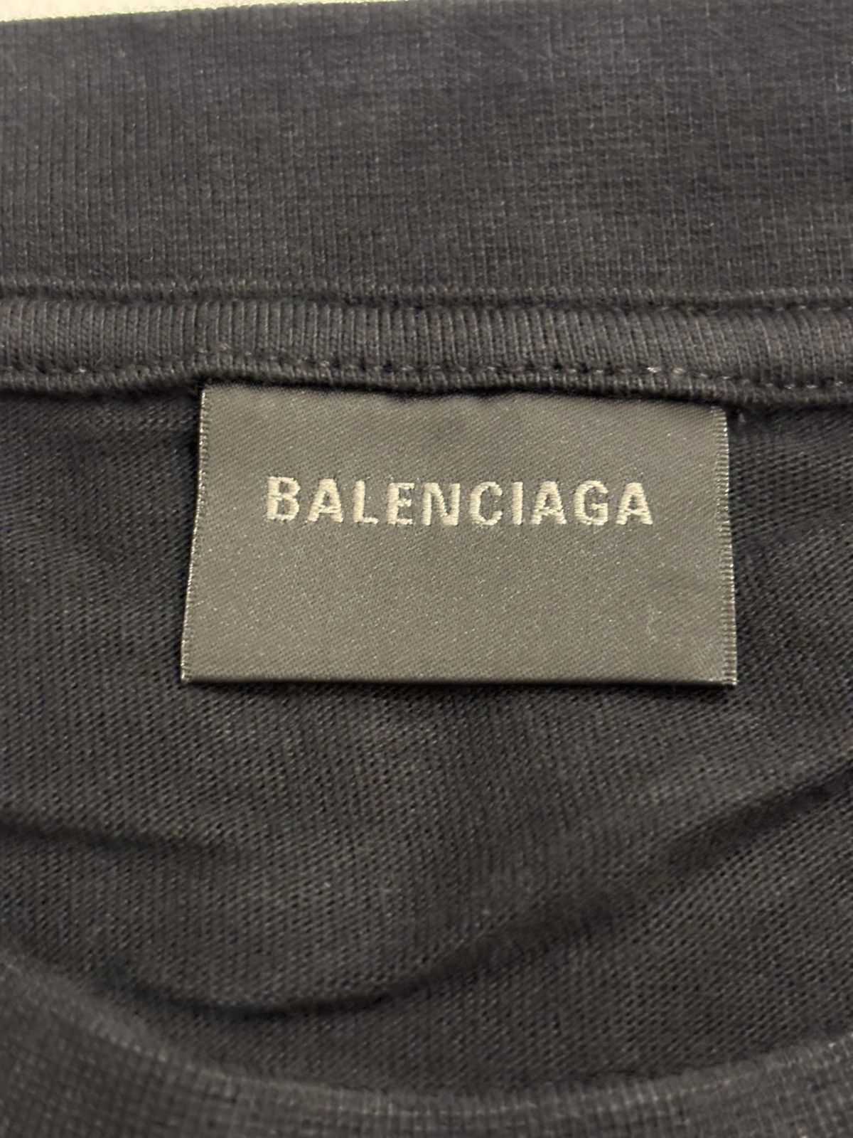 Balenciaga Balenciaga Hand Drawn Large Fit Tee Size US L / EU 52-54 / 3 - 3 Thumbnail