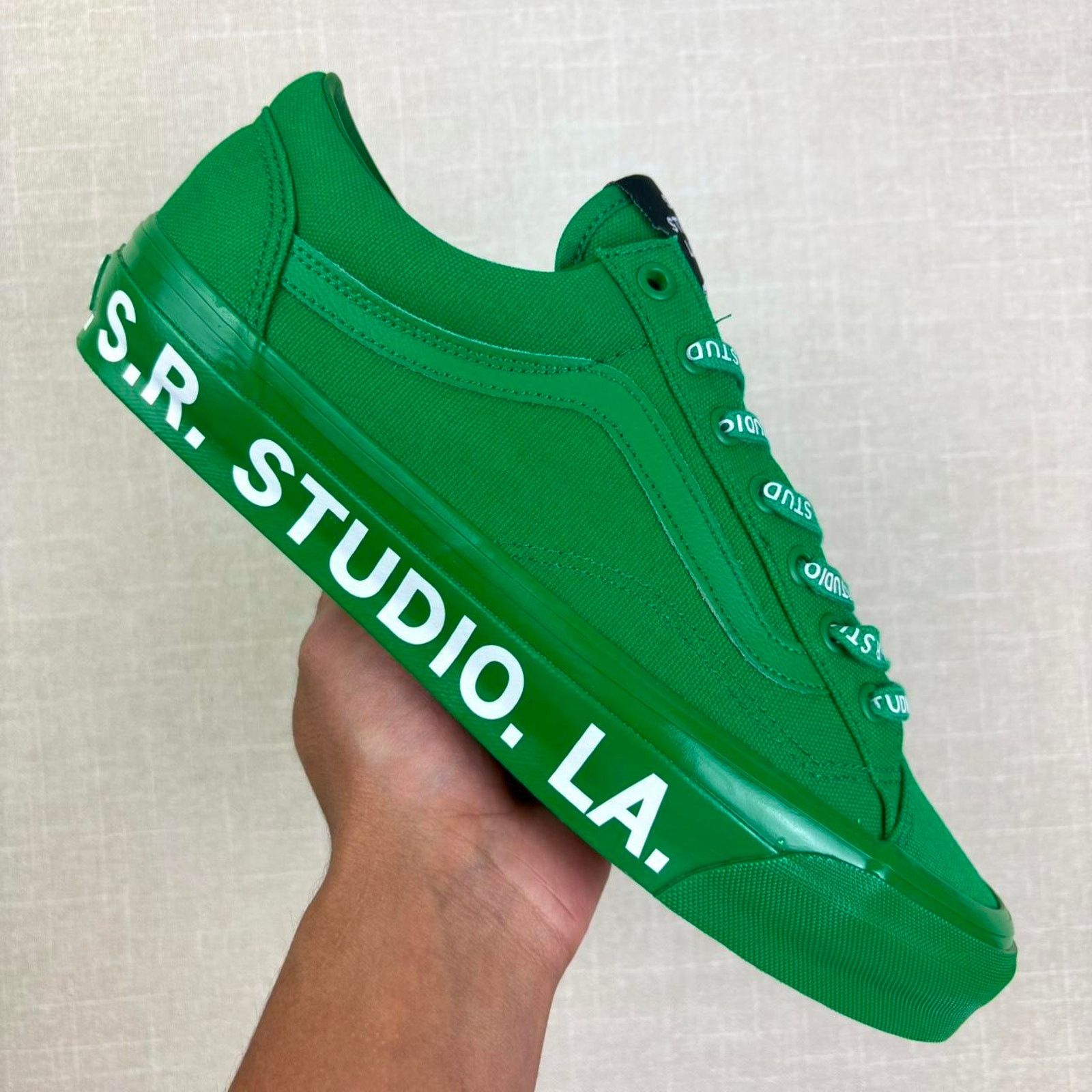 S.R. Studio x Vans Old Skool Reissue 36 Vibram “Green” 10.5M