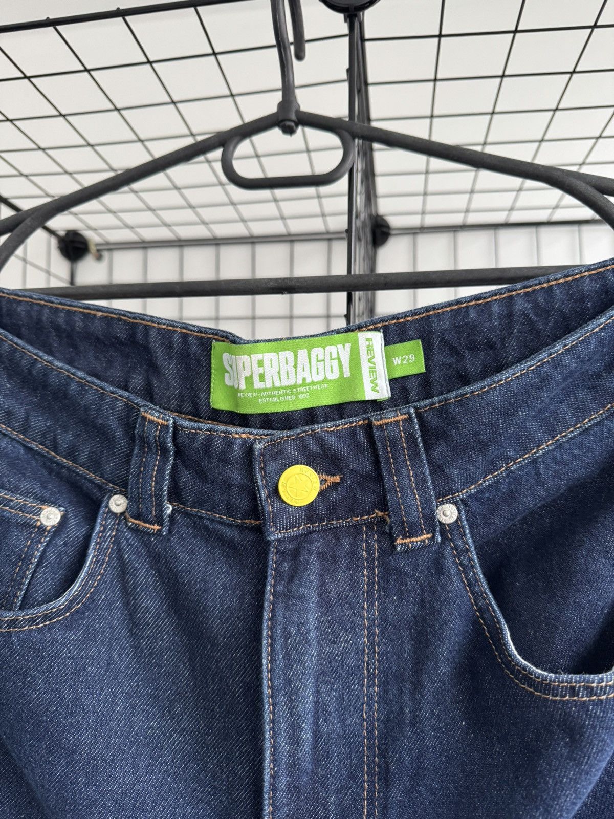 Ecko Unltd. × JNCO × Japanese Brand Vintage Super Buggy Japanese Denim Bape Styled Pants Size US 30 / EU 46 - 7 Thumbnail