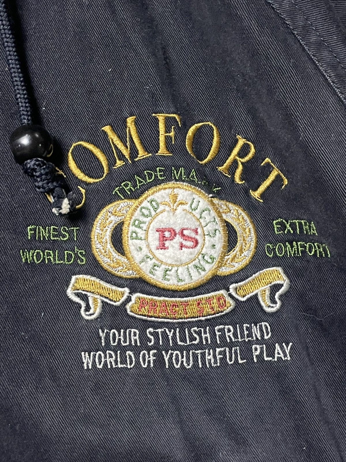 Japanese Brand × Vintage Vintage Pract Studio Reversible Zipper Hoodie Jacket(46) Size US M / EU 48-50 / 2 - 6 Thumbnail