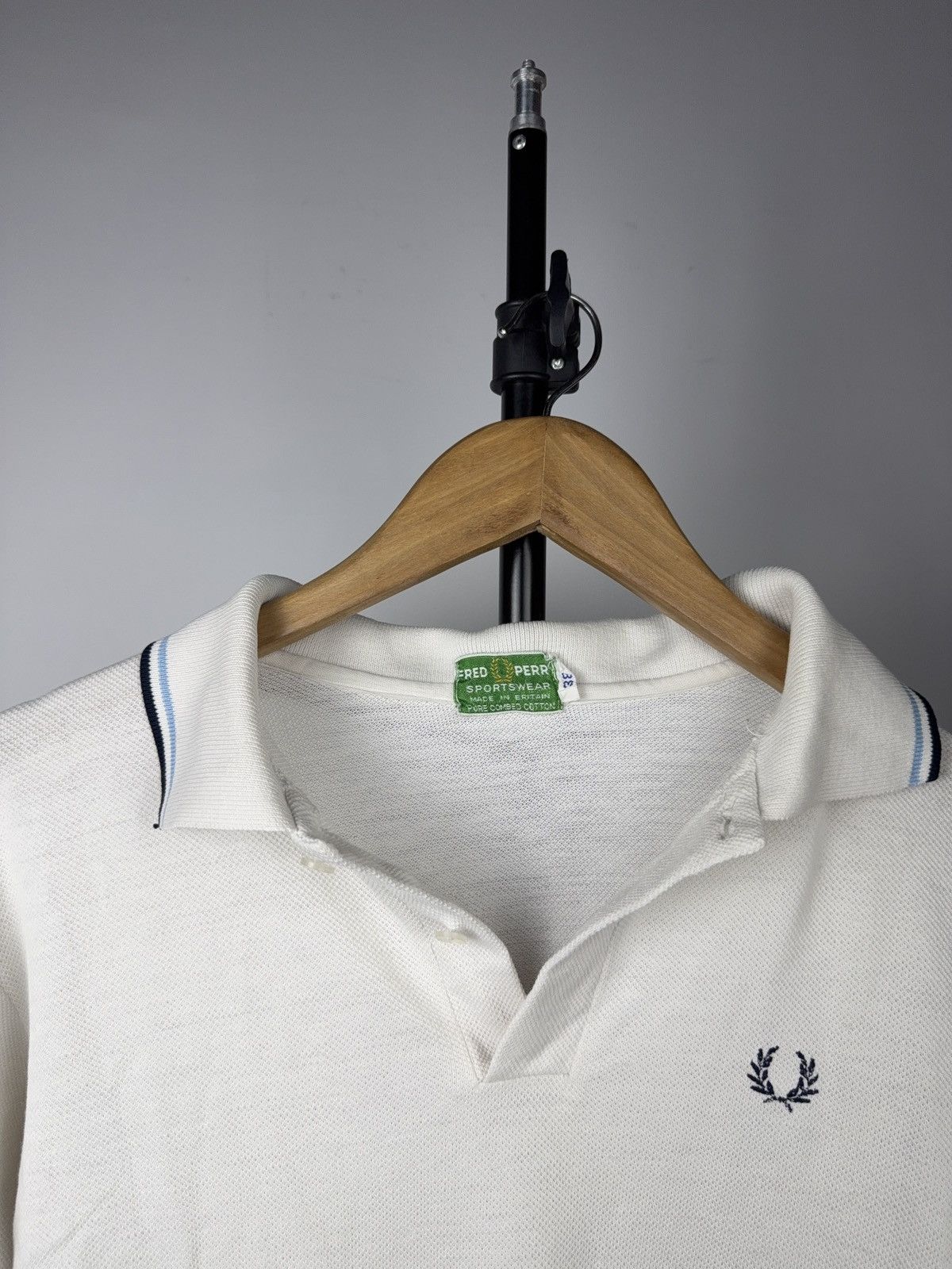 Fred Perry 80s Vintage Fred Perry Retro Rare Polo Made in England Size US S / EU 44-46 / 1 - 10 Thumbnail