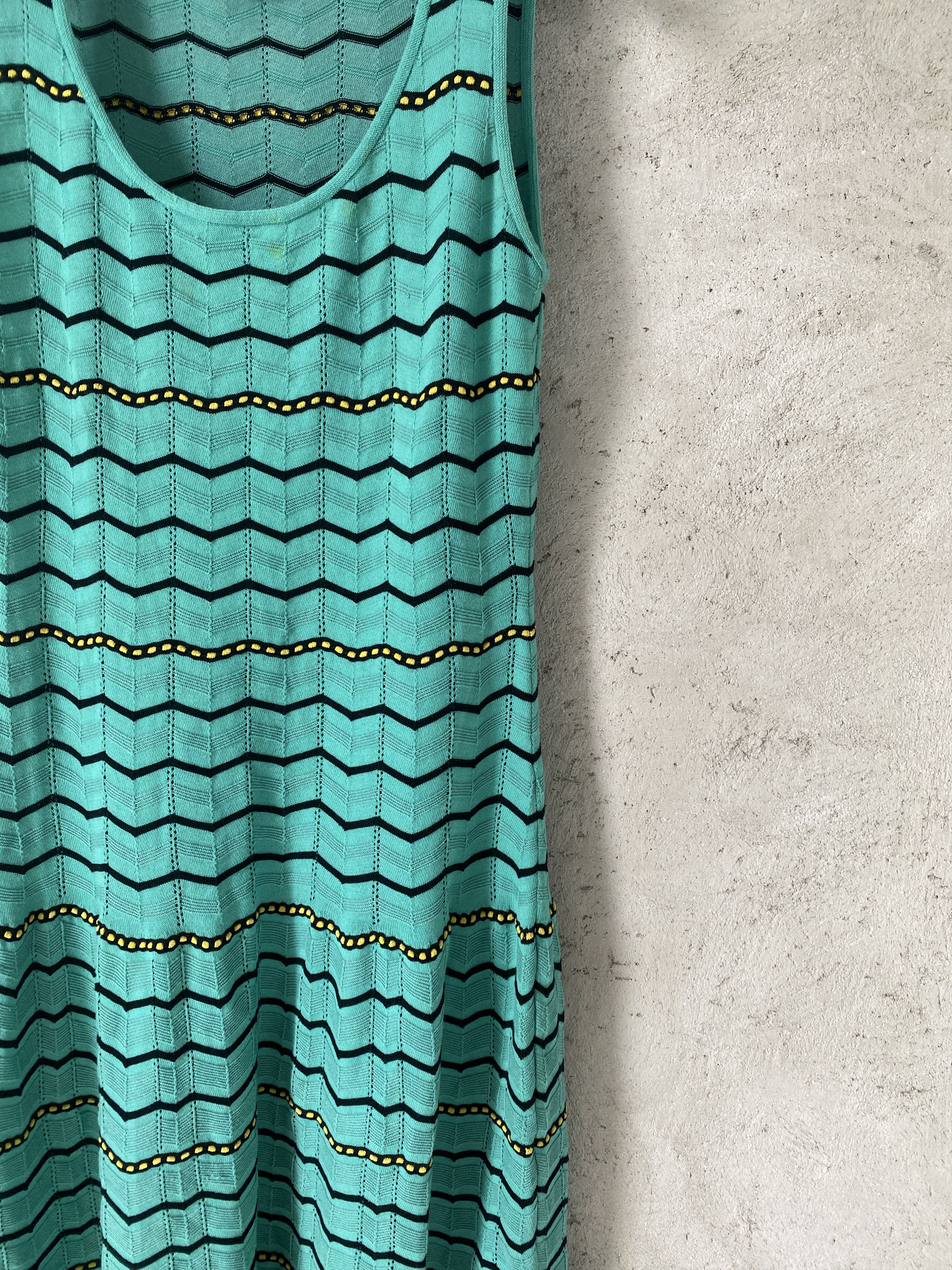 Missoni Missoni green maxi casual dress Size M / US 6-8 / IT 42-44 - 2 Thumbnail