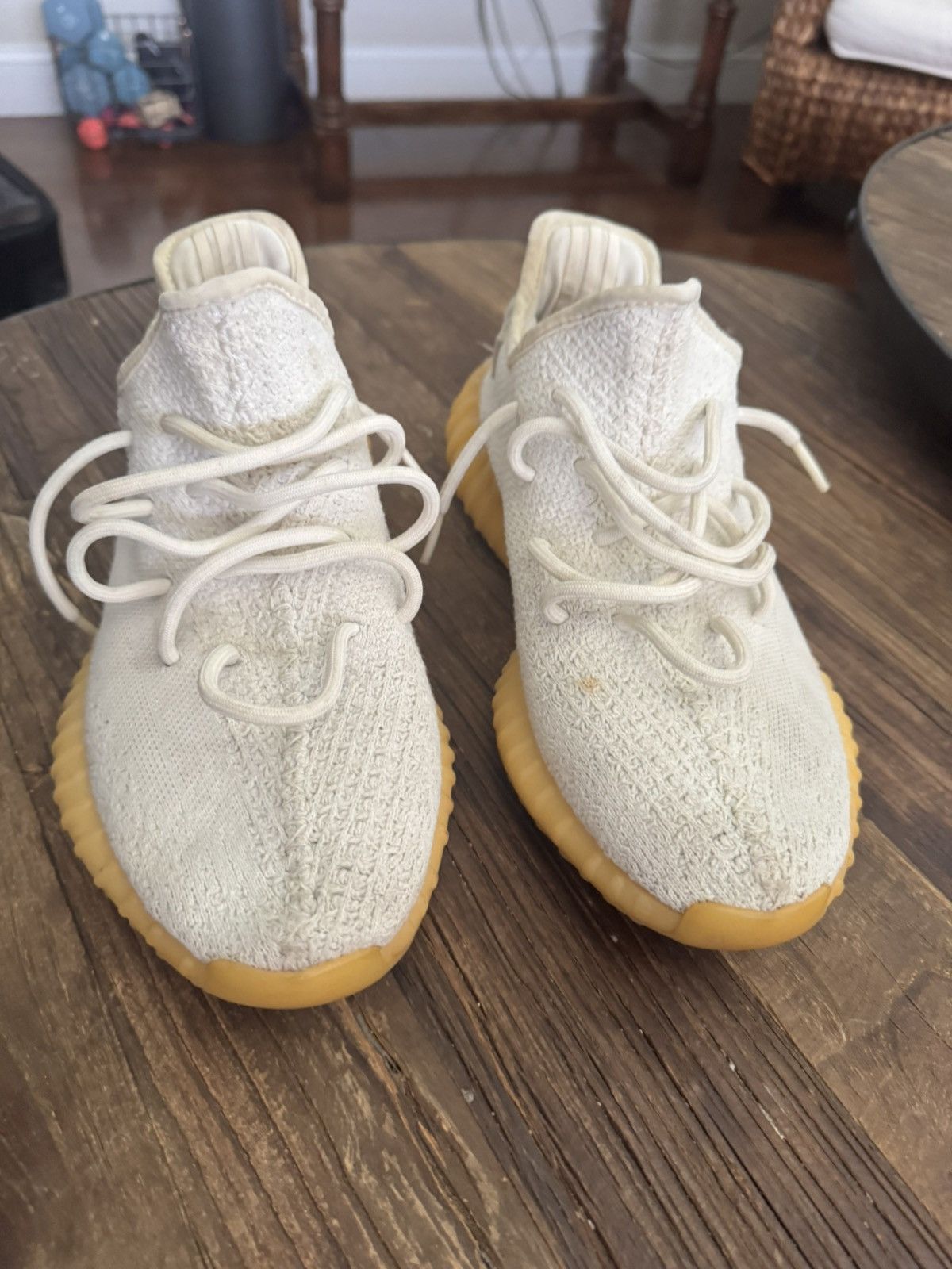 Yeezy Yeezy 350 v2 cream white Size US 9.5 / EU 42-43 - 2 Thumbnail
