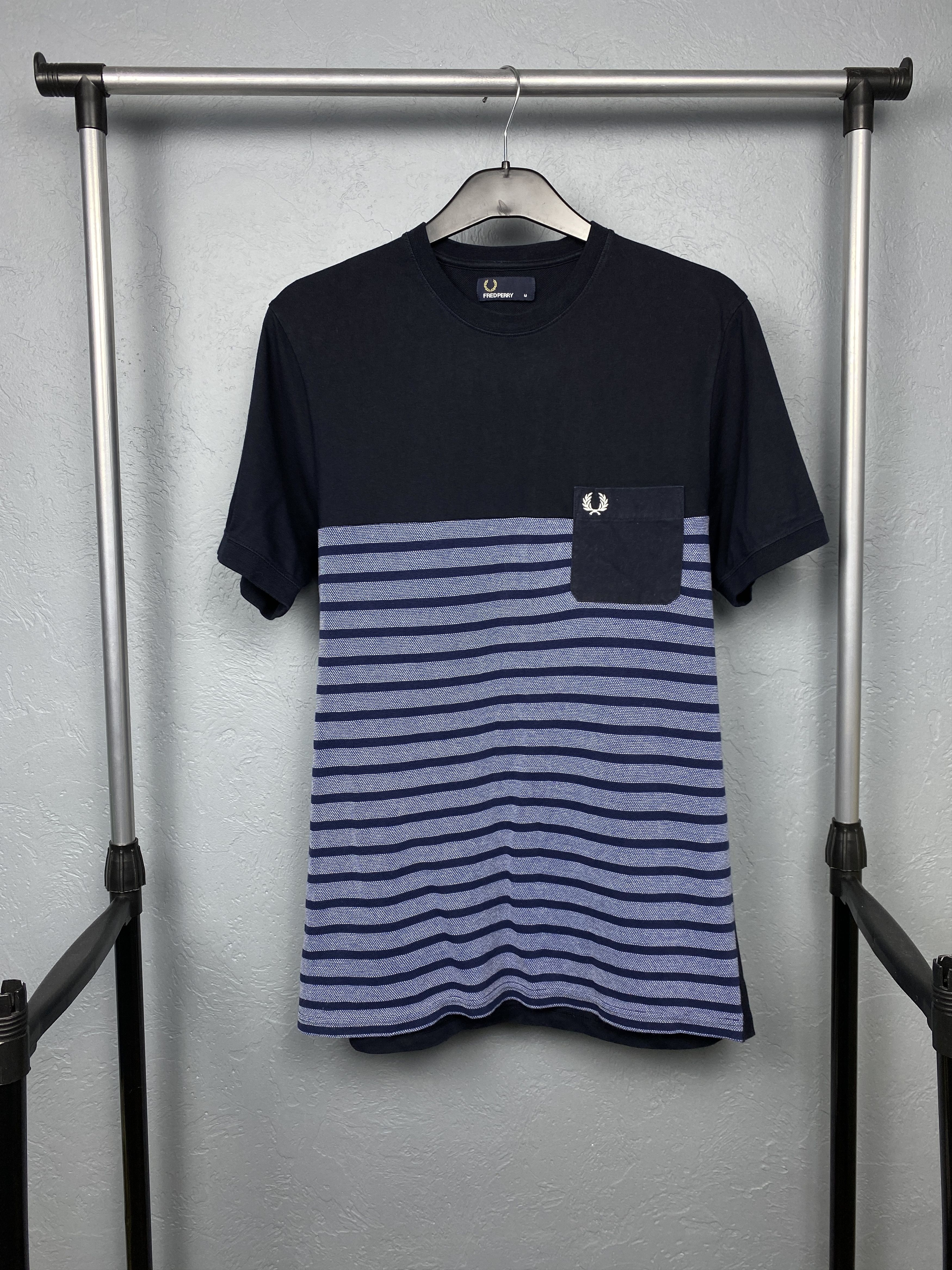 Fred Perry Fred Perry Mens Crew Neck T-Shirt Tee Size US M / EU 48-50 / 2 - 1 Thumbnail