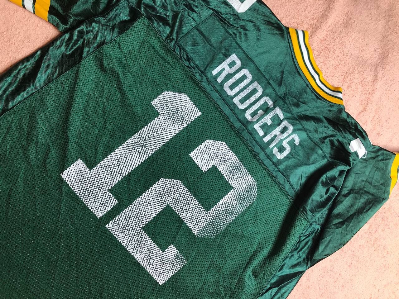 Nike Reebok Aaron Rodgers Green Bay Packers #12 Jersey 2XL Size US XXL / EU 58 / 5 - 22 Thumbnail