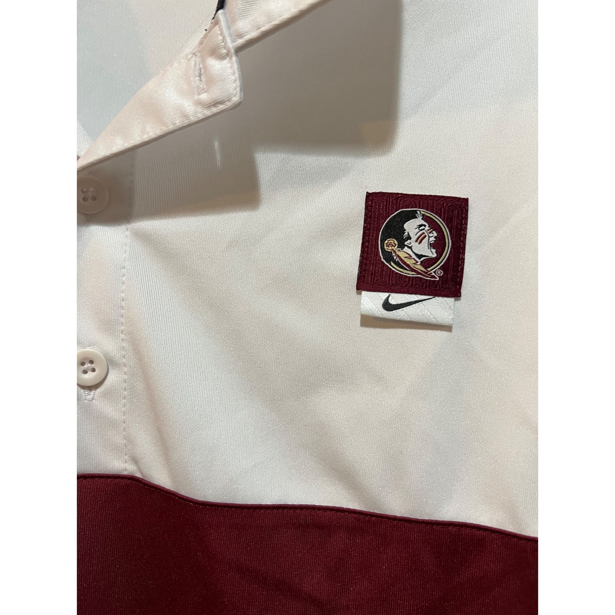 Nike Nike Florida State University Seminoles Polo - Size XL Size US XL / EU 56 / 4 - 2 Thumbnail