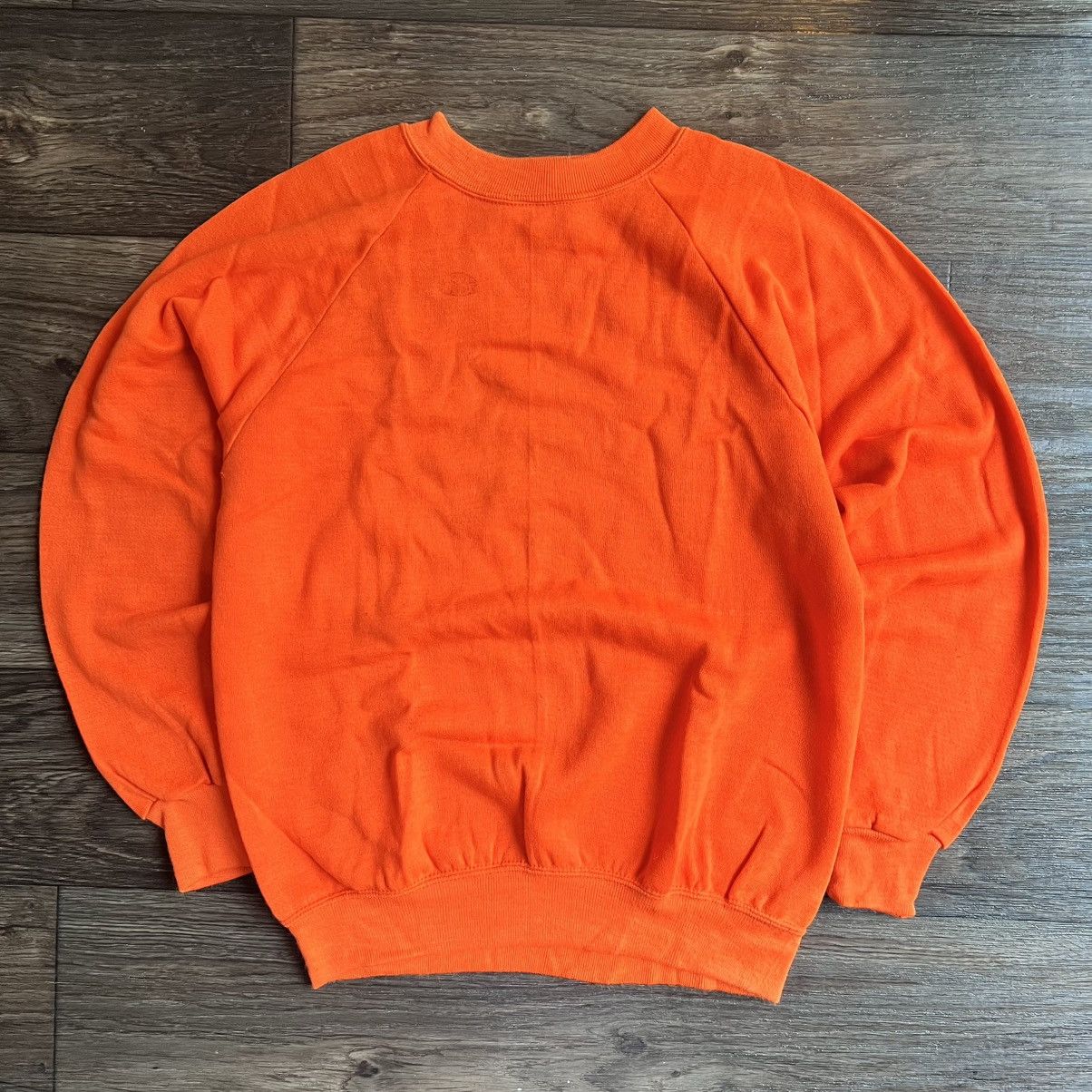 Vintage Vintage 1980s acrylic hunting sweater worn - M/L Size US L / EU 52-54 / 3 - 1 Thumbnail