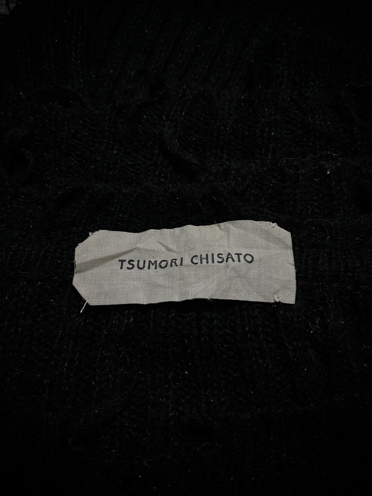 Tsumori Chisato 90s Tsumori Chisato Distressed Sweater Yasuyuki ishii style Size US L / EU 52-54 / 3 - 10 Thumbnail