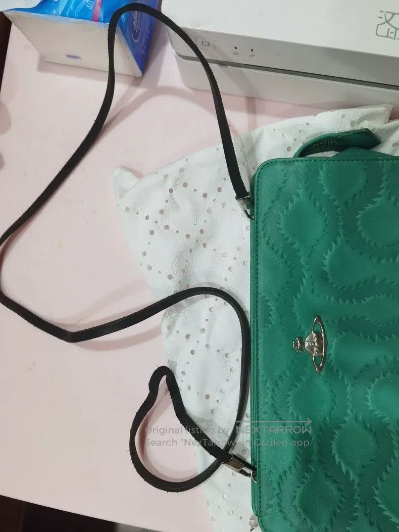 Vivienne Westwood Vivienne Westwood size os Vintage bag, mint green single sh Size ONE SIZE - 2 Thumbnail