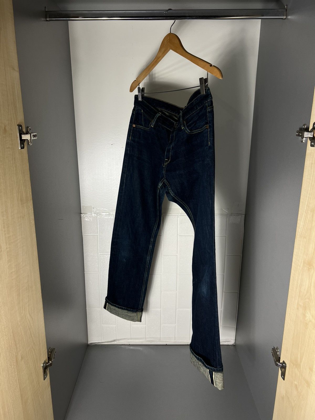 Polo Ralph Lauren VINTAGE POLO RALPH LAUREN DENIM SELVEDGE JAPAN JEANS RETRO CASUAL DESIGNER Y2K 90s Size US 31 - 11 Thumbnail