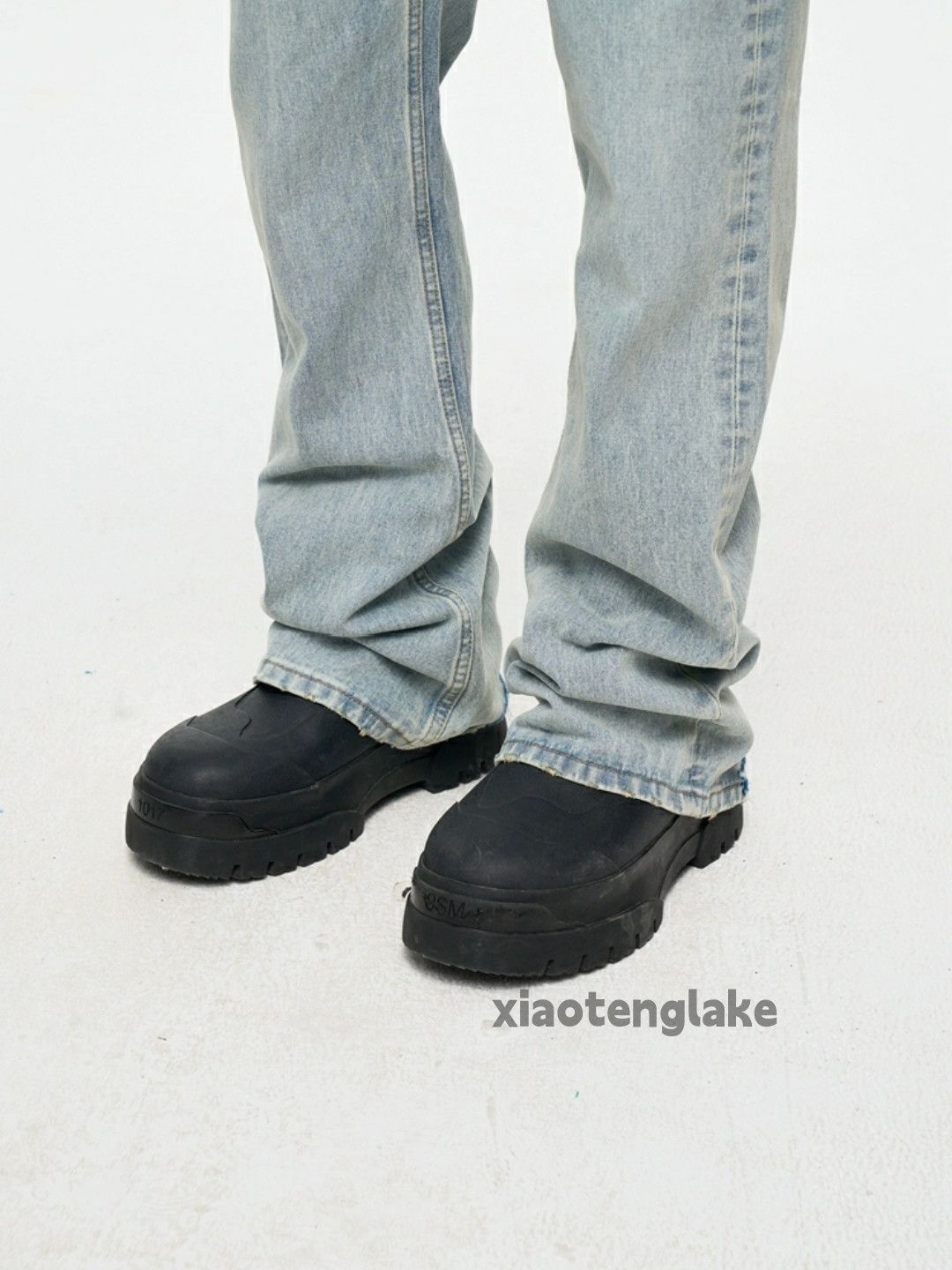 Jean × Vintage washed faded cleanfit yuppie bootcut hiphop jeans Size US 34 / EU 50 - 7 Thumbnail