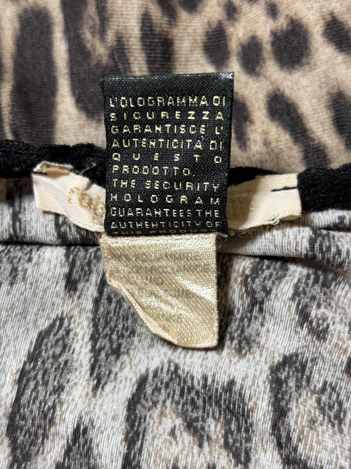Roberto Cavalli Roberto Cavalli - Leopard Underwear Tee Size M / US 6-8 / IT 42-44 - 7 Thumbnail