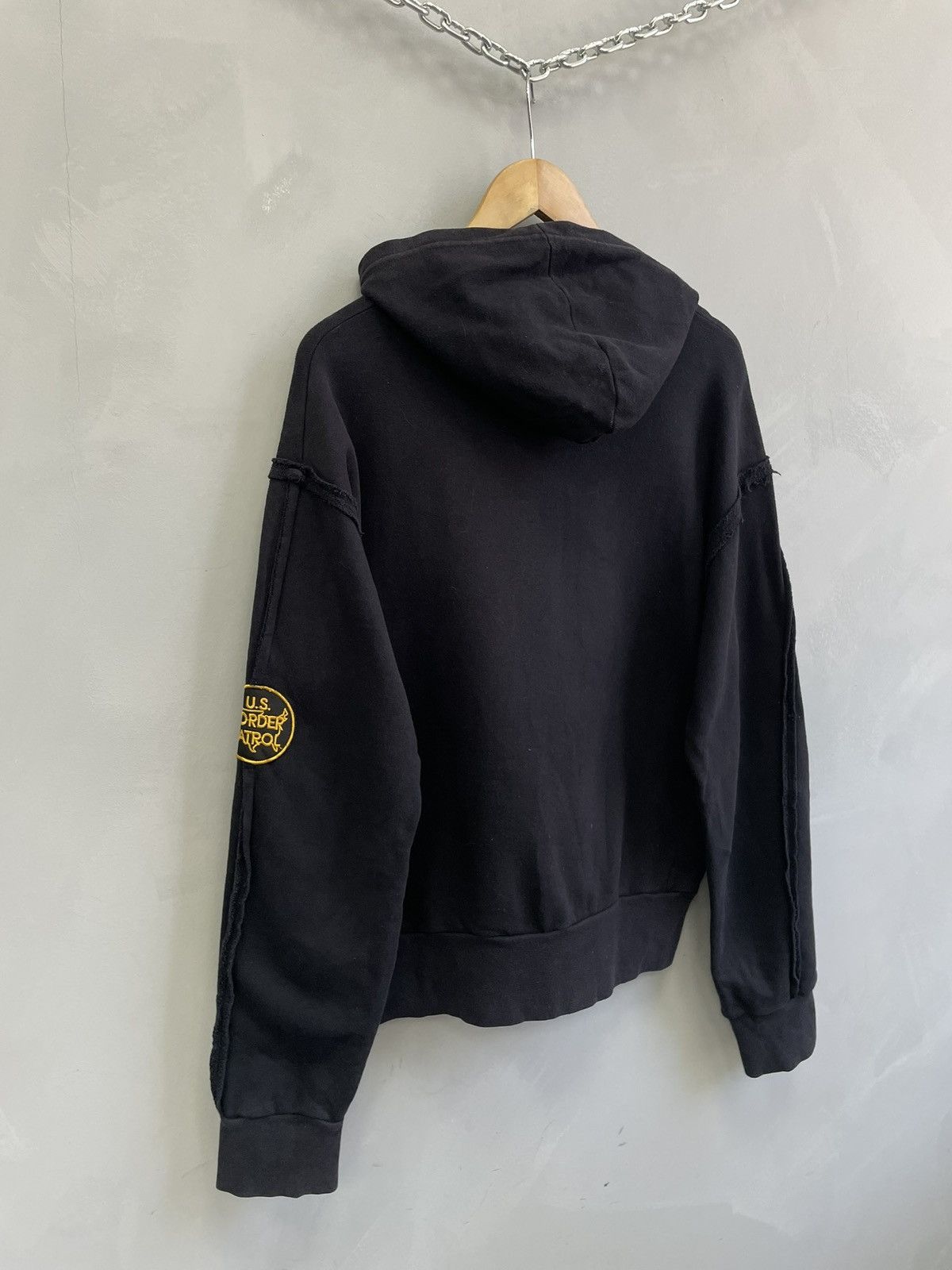 Vintage Vintage boxy y2k style Police N.Y.P.D. Boxy hoodie y2k Size US L / EU 52-54 / 3 - 11 Thumbnail