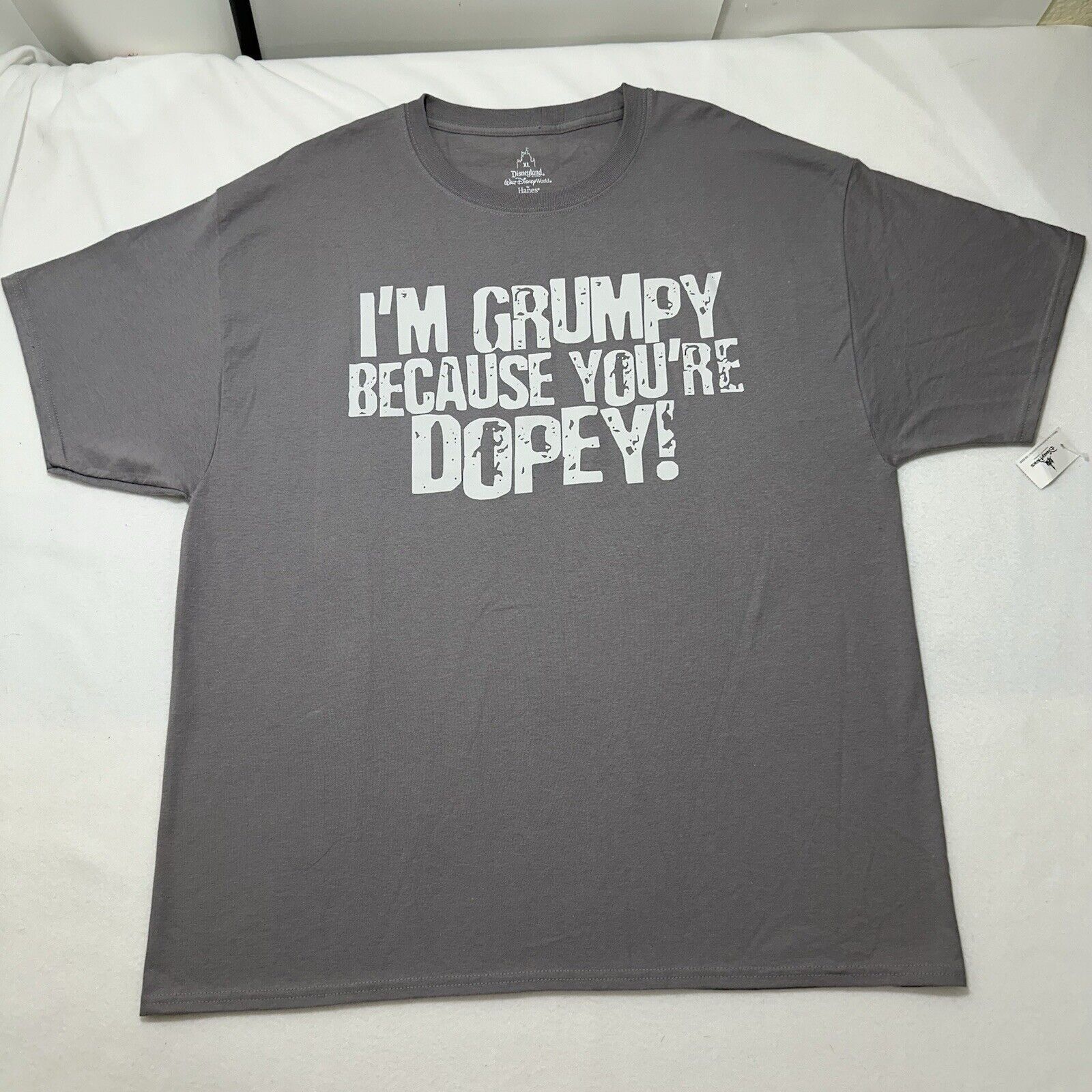 Disney Disney Grumpy Because Youre Dopey Snow White XL T Shirt Size US XL / EU 56 / 4 - 1 Thumbnail