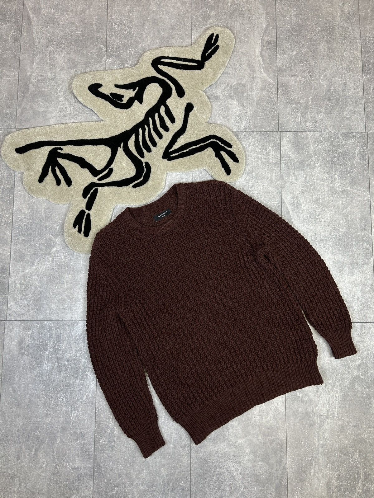 Allsaints × Japanese Brand Mens AllSaints Ren Crew Sweater luxury knitwear size S Size US S / EU 44-46 / 1 - 10 Thumbnail