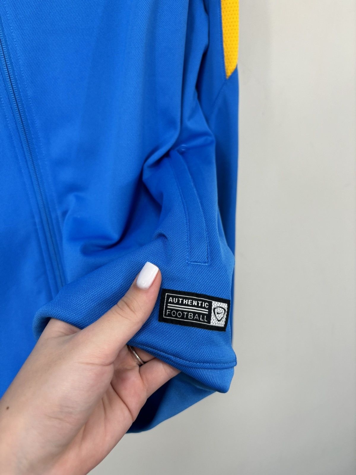 Nike Nike Barcelona 2015-16 Training Football Soccer Track Jacket Size US XL / EU 56 / 4 - 11 Thumbnail