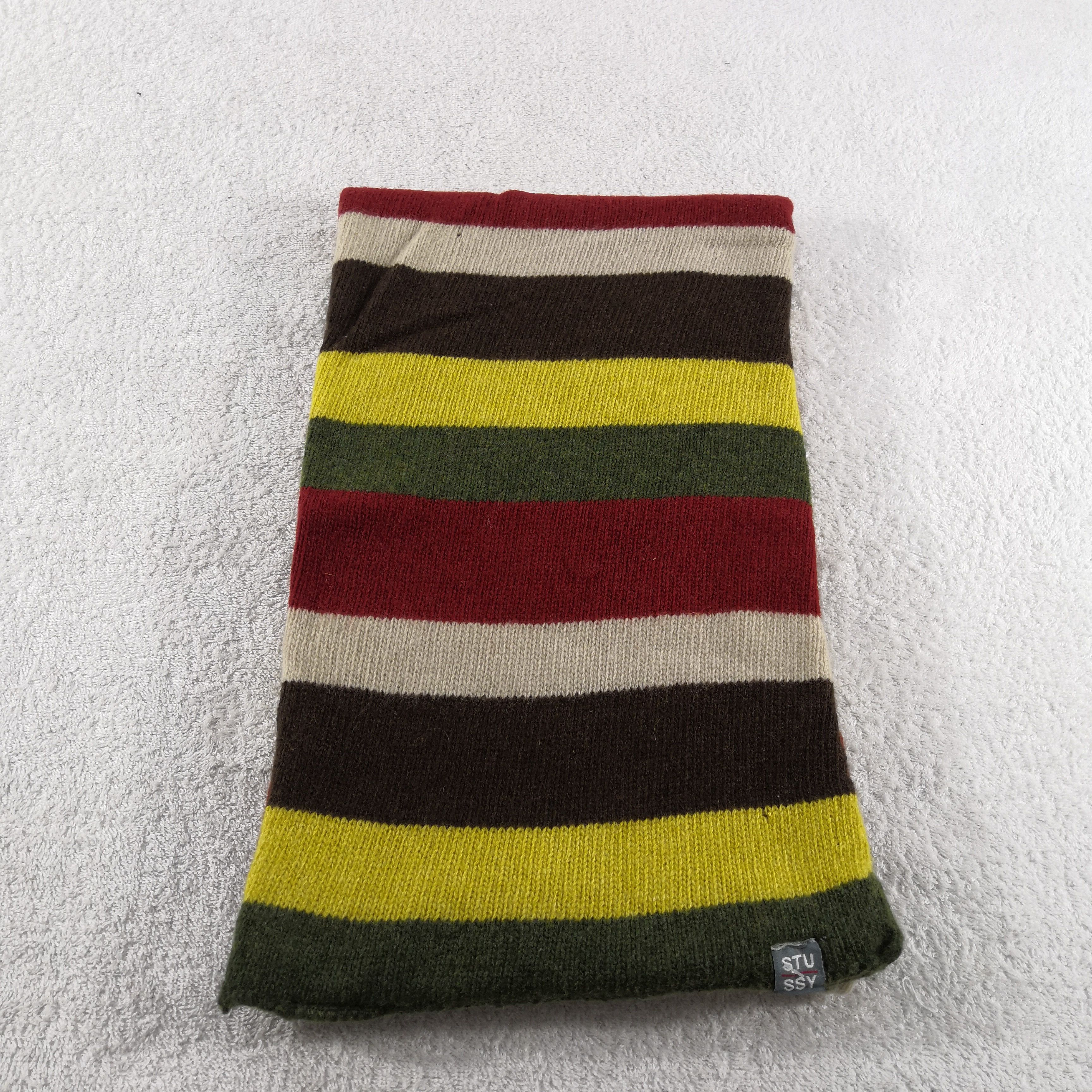 Stussy Vintage Stussy Scarf Muffler Wool Scarves. Size ONE SIZE - 3 Thumbnail