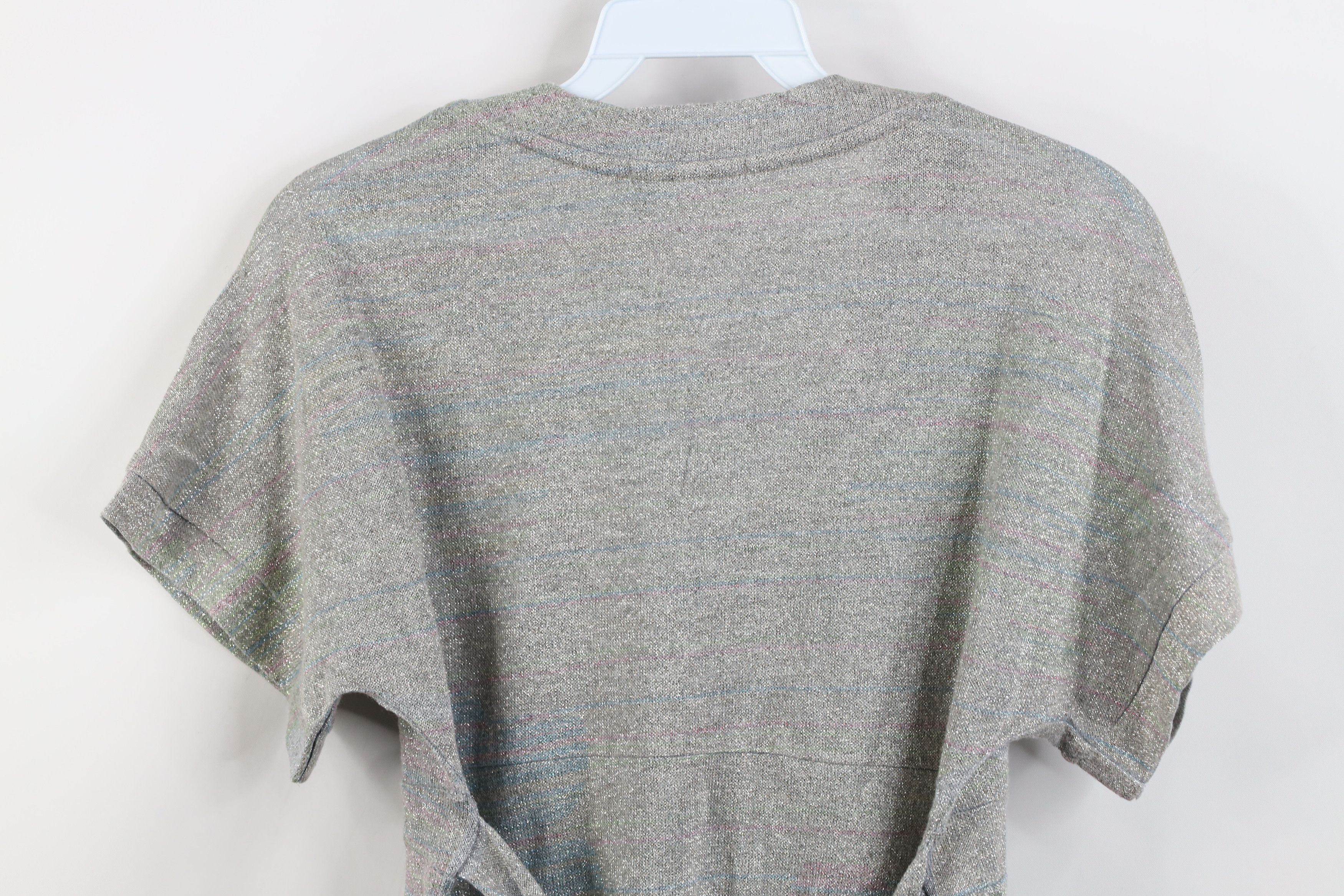 Forever 21 Vintage Y2K Forever 21 Metallic Babydoll Bella Knit Shirt Size M / US 6-8 / IT 42-44 - 11 Thumbnail
