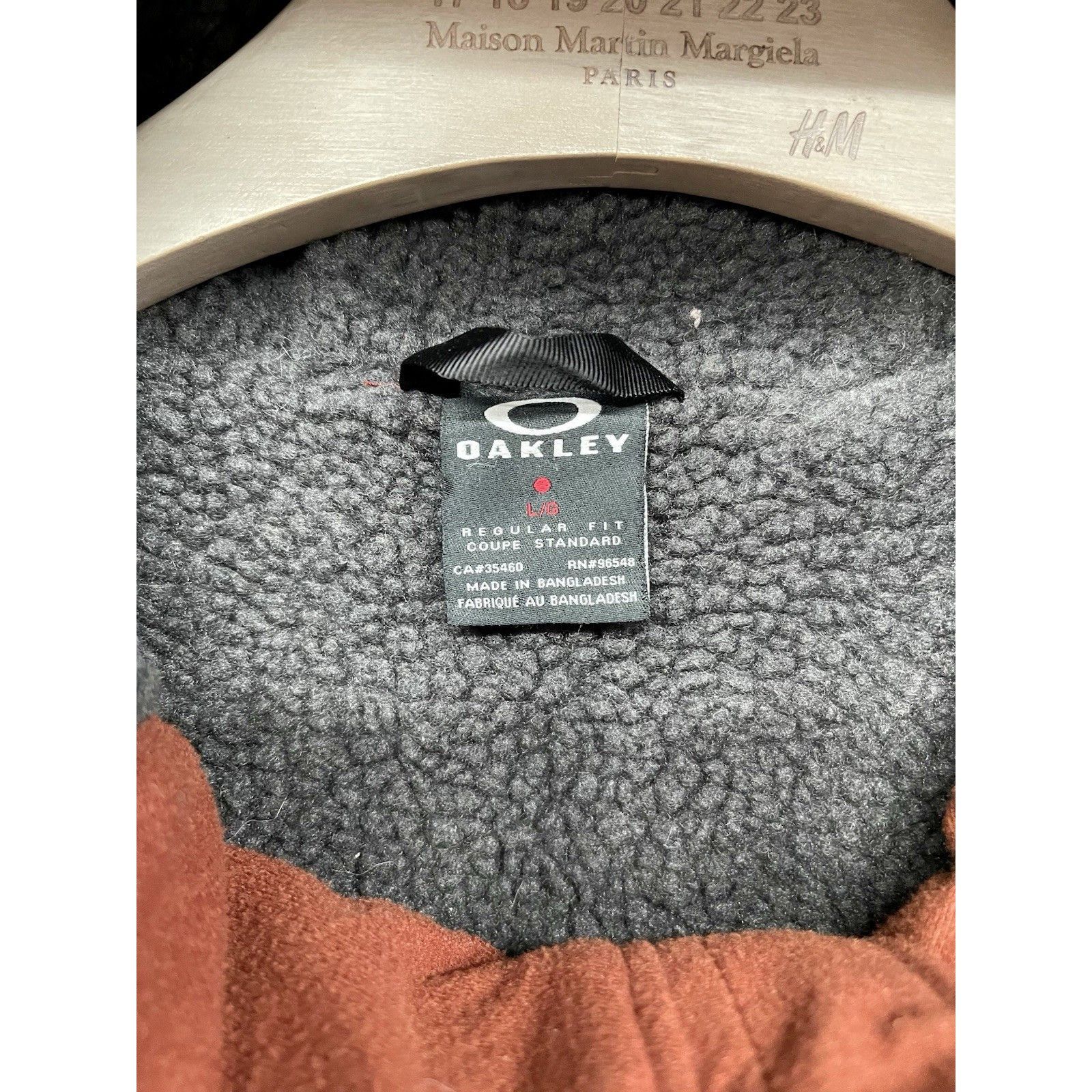 Oakley Oakley Tamarack Sherpa Lined Hooded Field Jacket Rust Brown Size US L / EU 52-54 / 3 - 3 Thumbnail