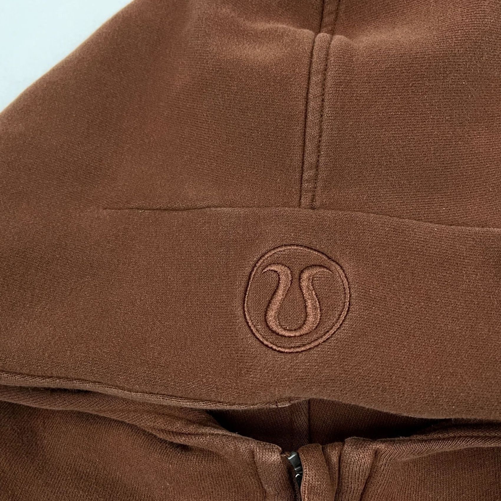 Lululemon Lululemon Scuba Oversized 1/2 Zip Hoodie Womens XL Brown Kangaroo" Size XL / US 12-14 / IT 48-50 - 2 Thumbnail
