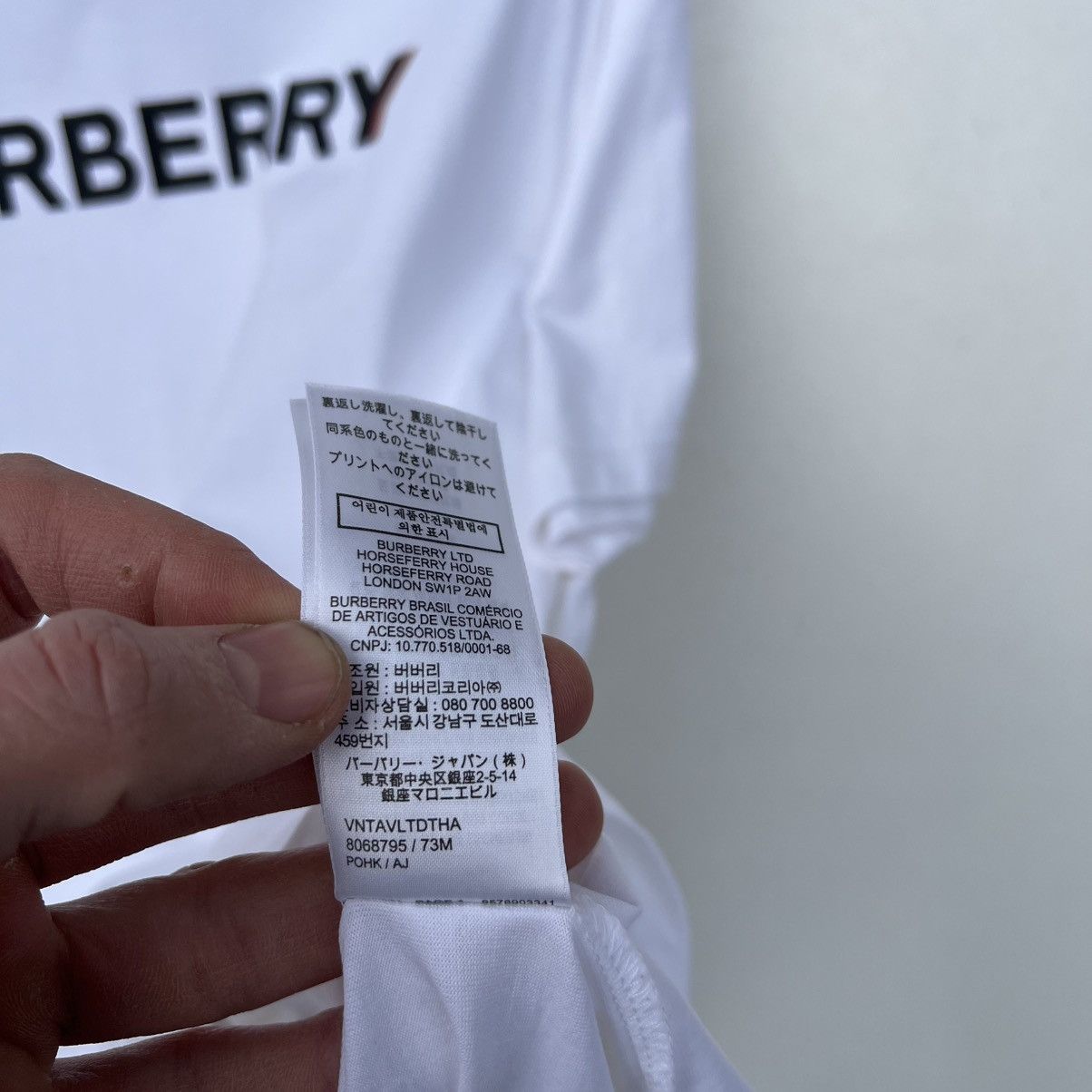 Burberry Burberry t Shirt Size US S / EU 44-46 / 1 - 10 Thumbnail