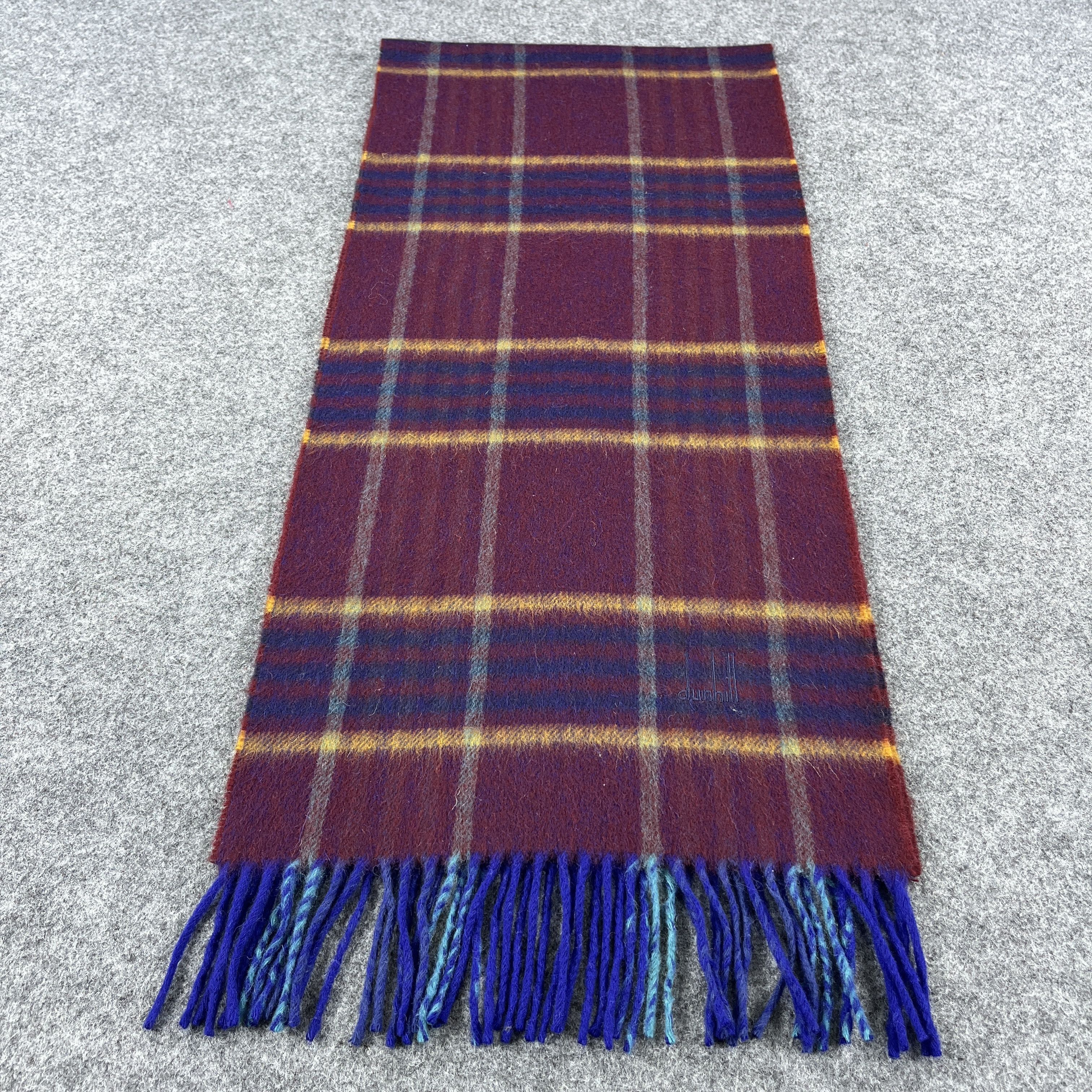 Alfred Dunhill Vintage Dunhill Scarf / Muffler / Neckwear T1235 Size ONE SIZE - 2 Thumbnail