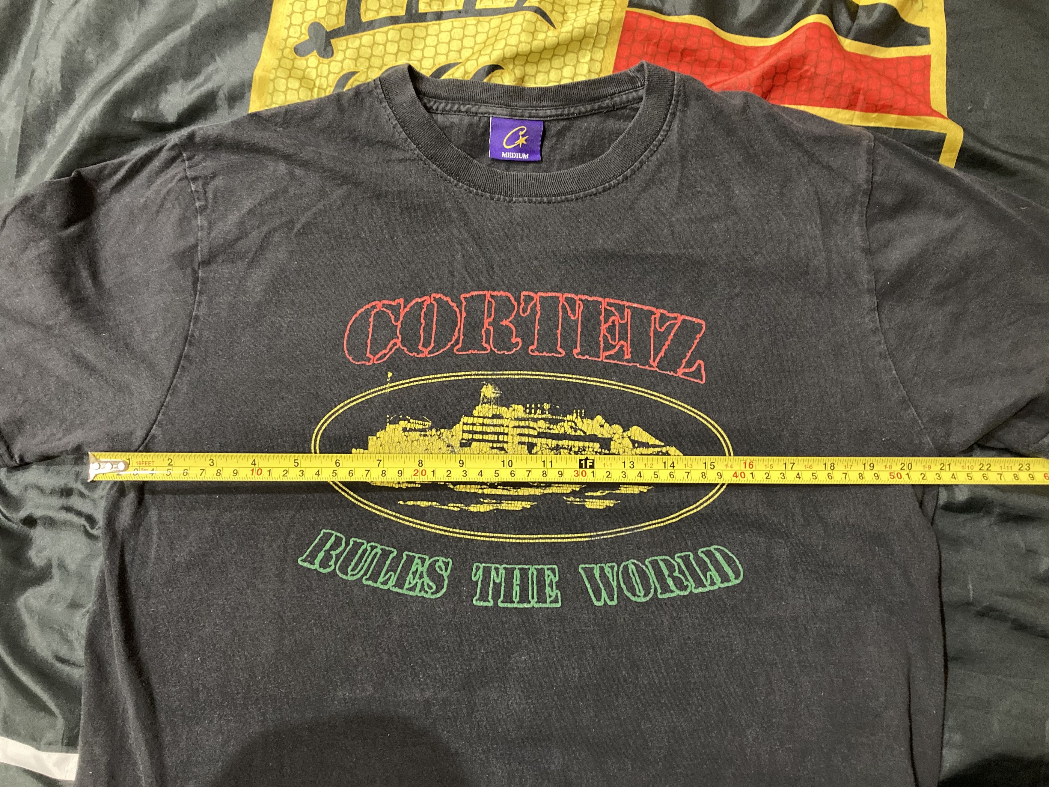 Corteiz Corteiz OG Carni Alcatraz Rules The World T-shirt Black Size US M / EU 48-50 / 2 - 6 Thumbnail