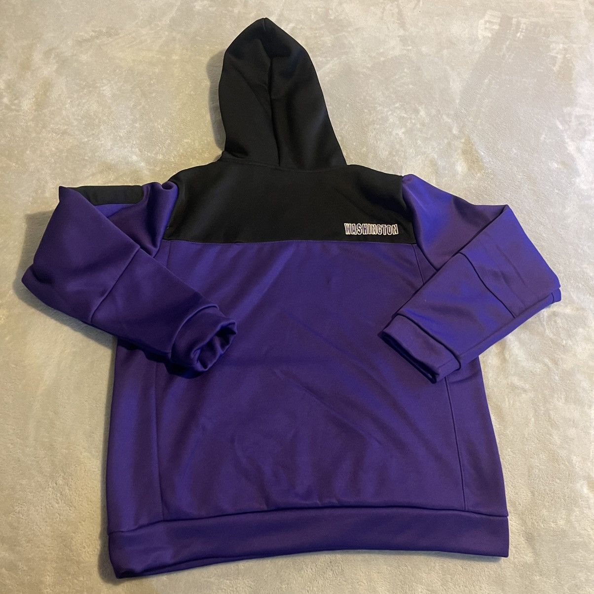 Colosseum Athletics Washington Huskies Jacket Men Medium Purple Sweater Hoodie Size US M / EU 48-50 / 2 - 2 Thumbnail