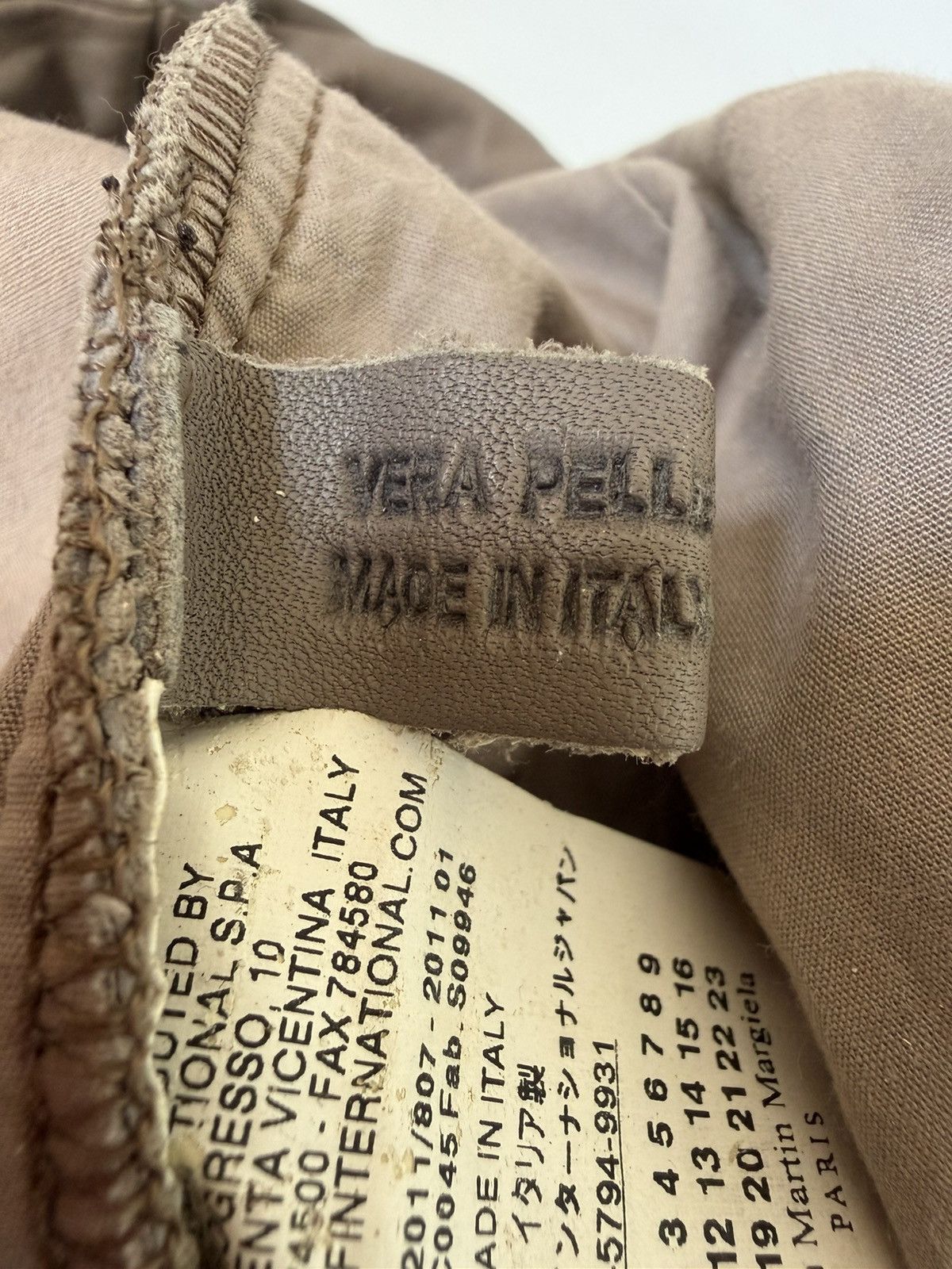 Maison Margiela Martin Margiela SS11 Oversized Shopper Leather Tote Bag Size ONE SIZE - 11 Thumbnail