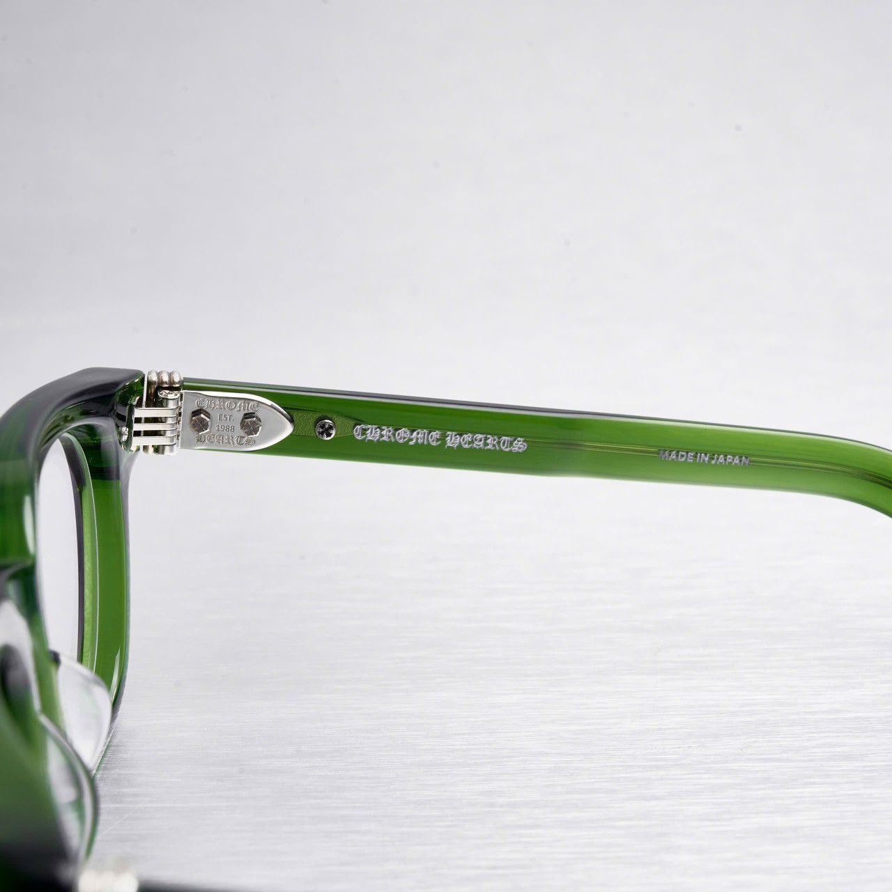 Chrome Hearts CHROME HEARTS DRIPPIN DARK OLIVE GLASSES Size ONE SIZE - 4 Thumbnail