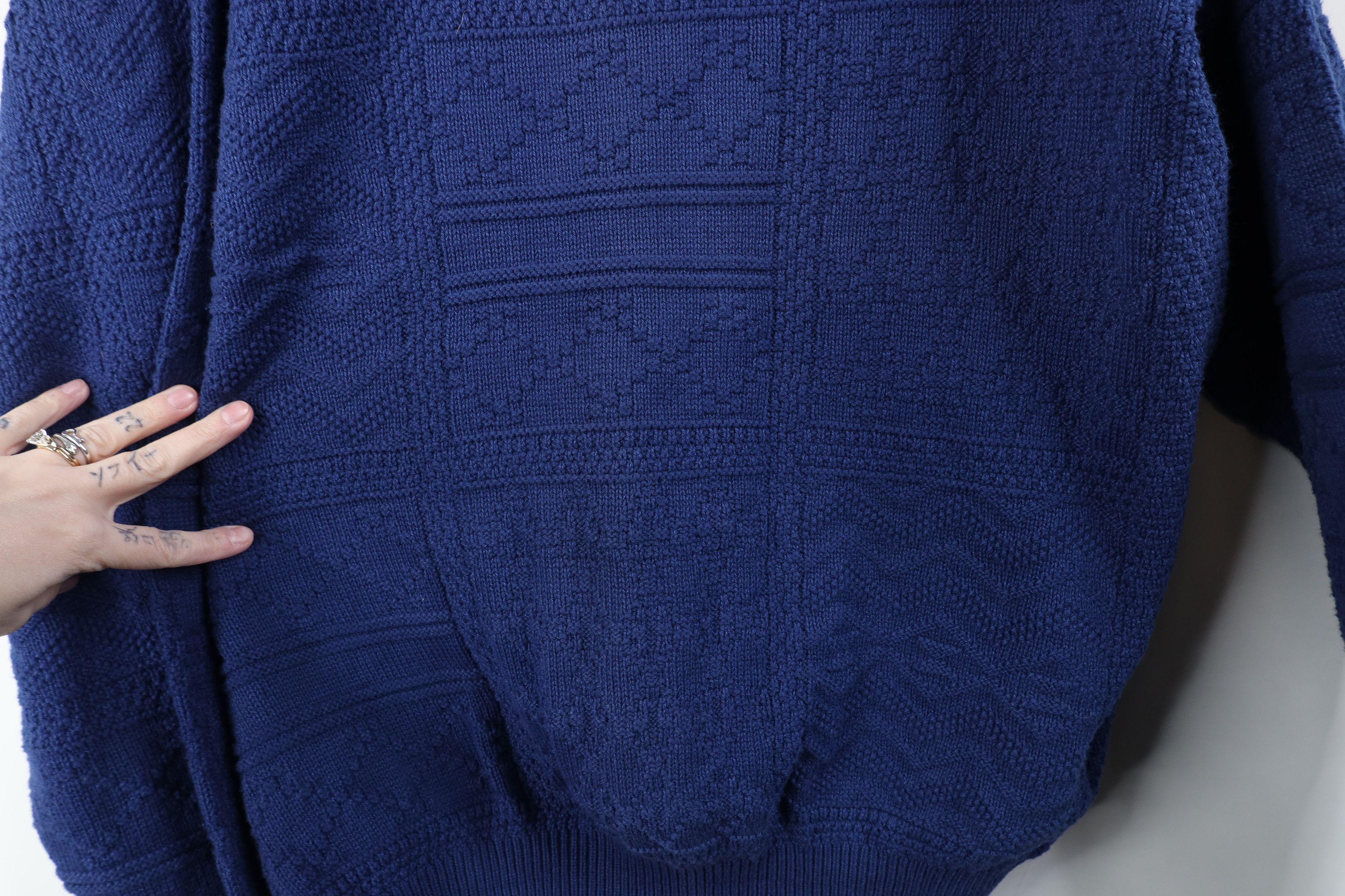 Vintage Vintage 90s Streetwear Southwestern Geometric Cotton Sweater Size US XL / EU 56 / 4 - 7 Thumbnail