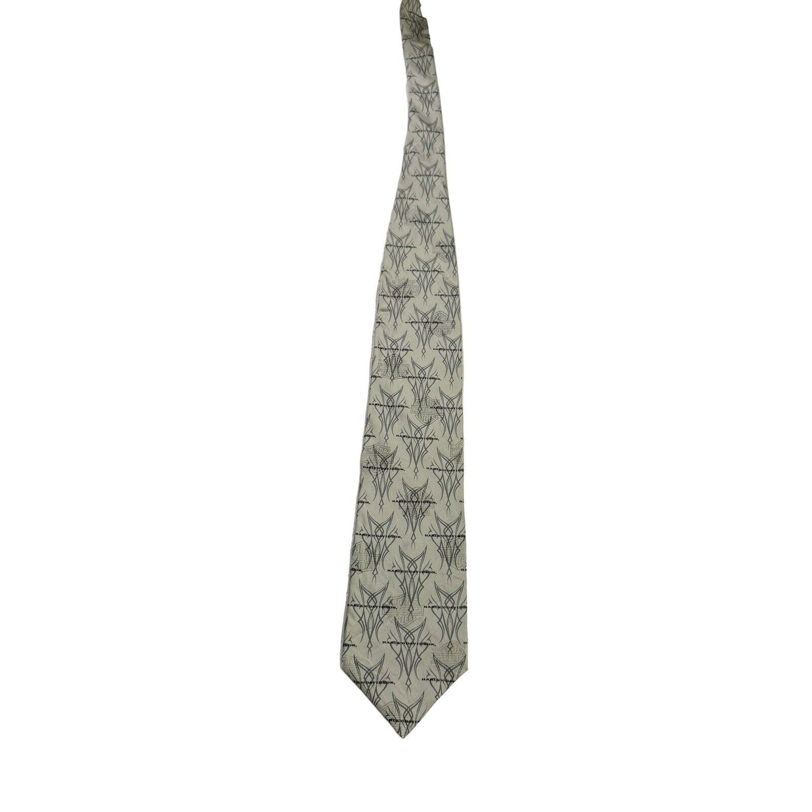 Ralph Marlin Ralph Marlin Harley Davidson Tattoo Vintage 1999 Necktie Size ONE SIZE - 3 Thumbnail
