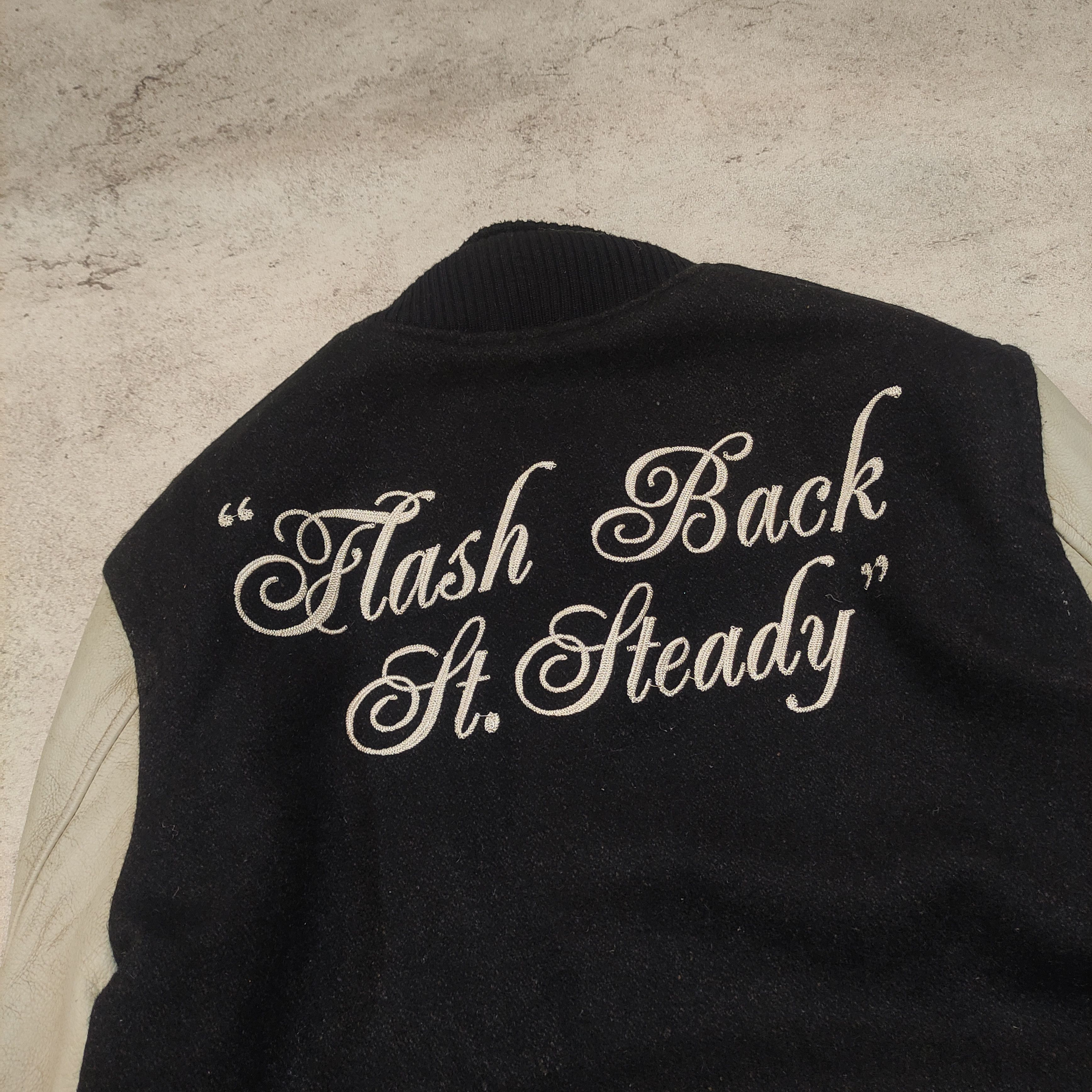 JACKROSE Rare!! JACKROSE VARSITY LEATHER JACKET ARCHIVE 2000s Size US M / EU 48-50 / 2 - 4 Thumbnail