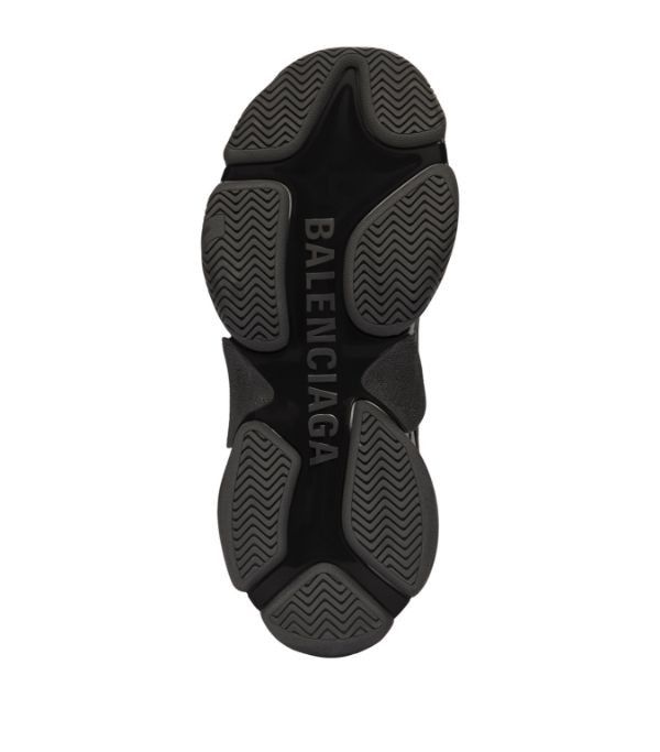 Adidas × Balenciaga o1bcso1str0924 Triple S Sneaker in Black/White Size US 7 / IT 37 - 4 Thumbnail