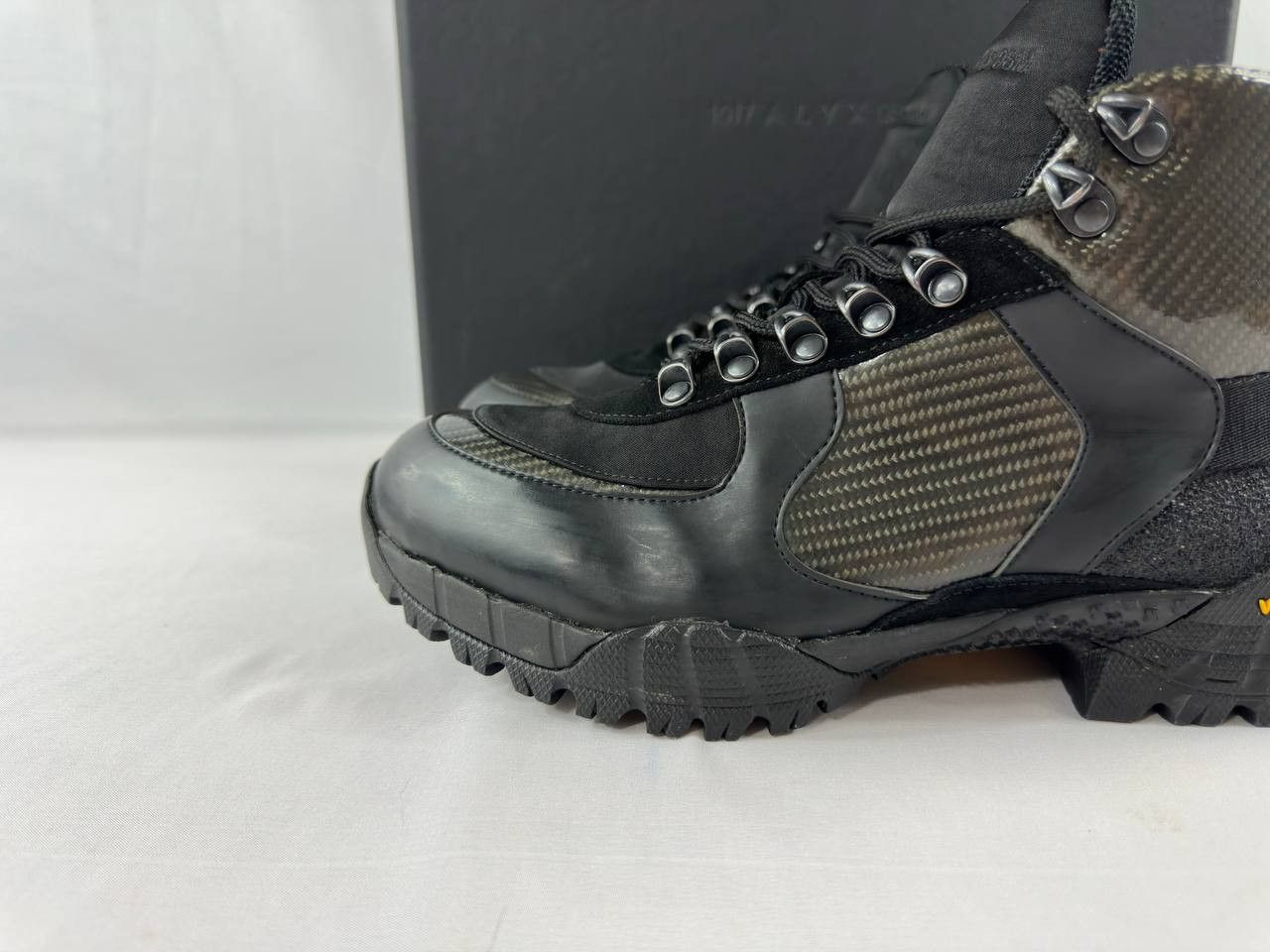 1017 ALYX 9SM 1017 ALYX 9SM Vibram Sole Hiking Boot in Black Size US 8 / EU 41 - 8 Thumbnail