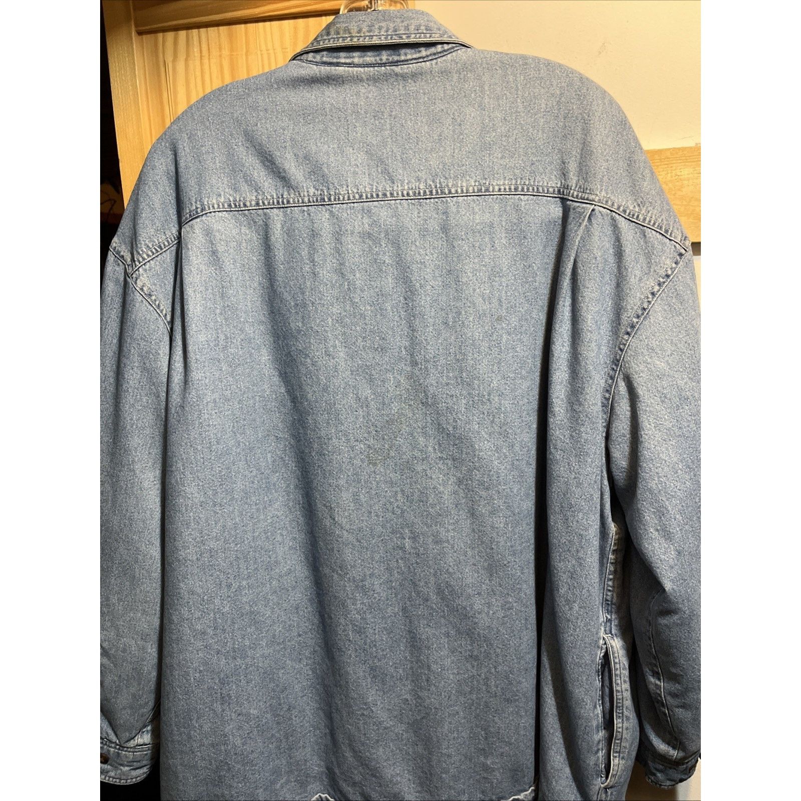 Wolverine Wolverine Jacket Mens XXL Blue Denim Shirt Jacket Workwear Size US XXL / EU 58 / 5 - 12 Thumbnail