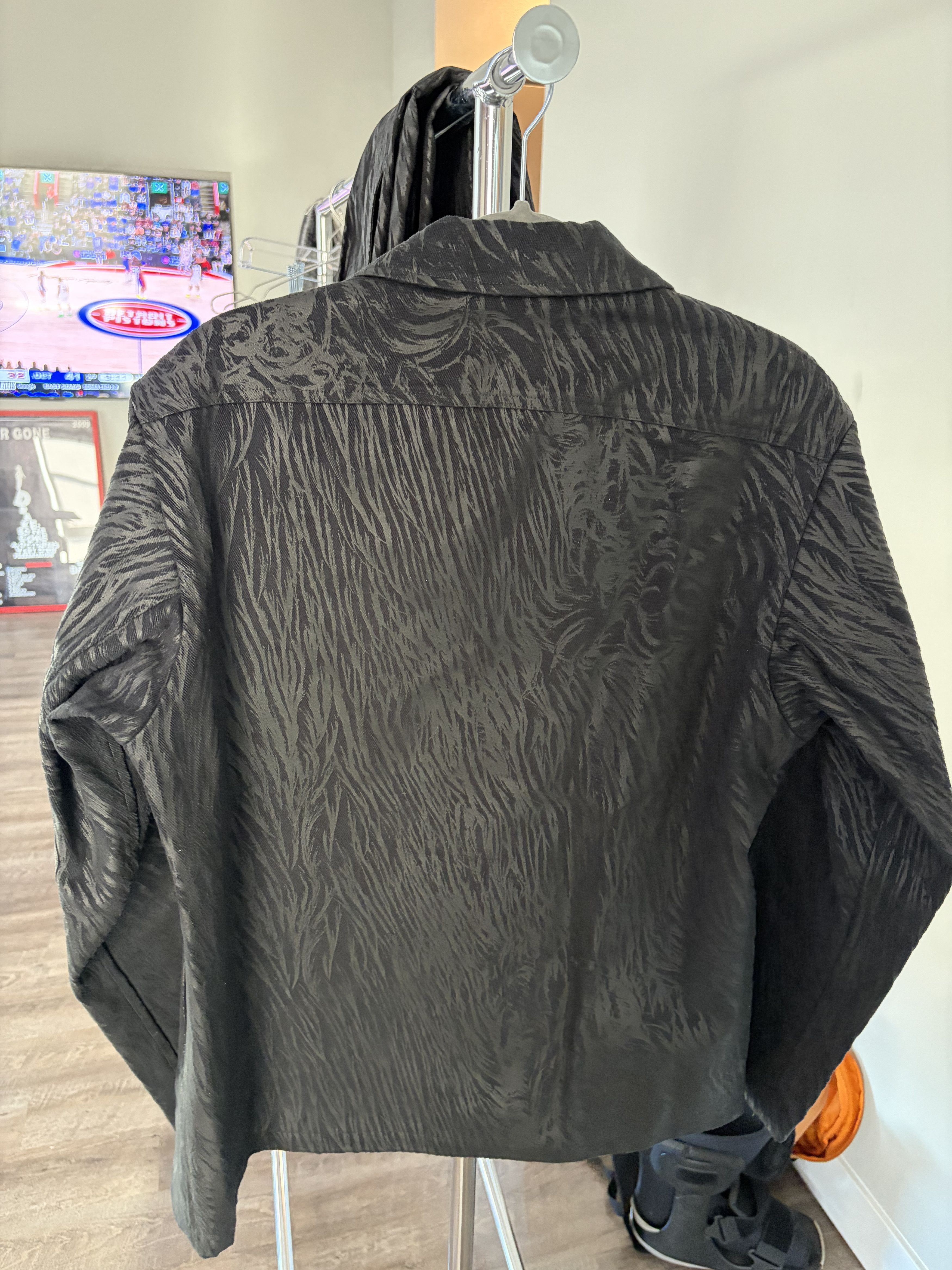 Other Olly Shinder SS25 Gardiner Blouson Jacket Blackcam (Runway) Size US M / EU 48-50 / 2 - 7 Thumbnail