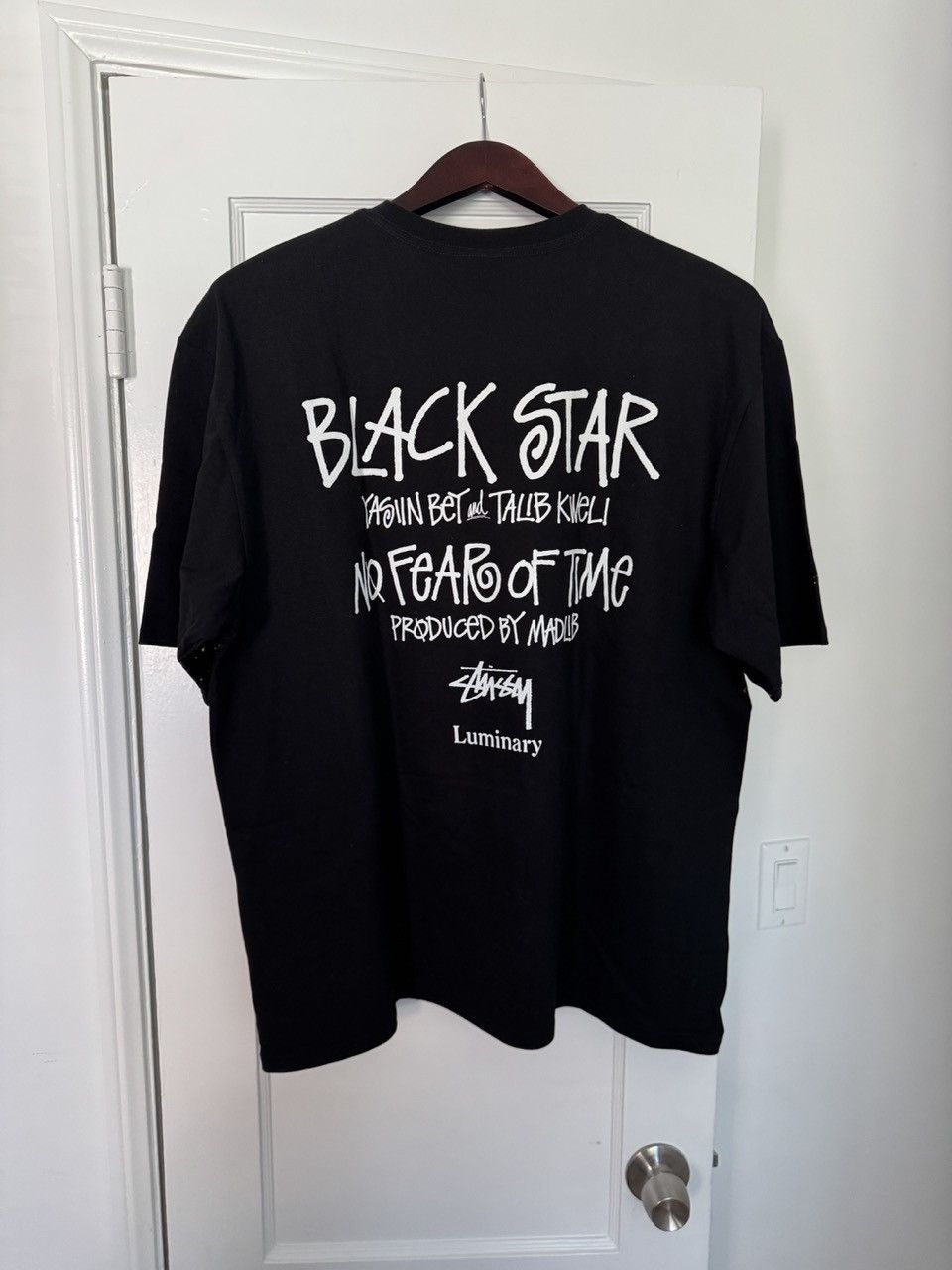 Stussy Black Star Shirt Size US XL / EU 56 / 4 - 2 Thumbnail