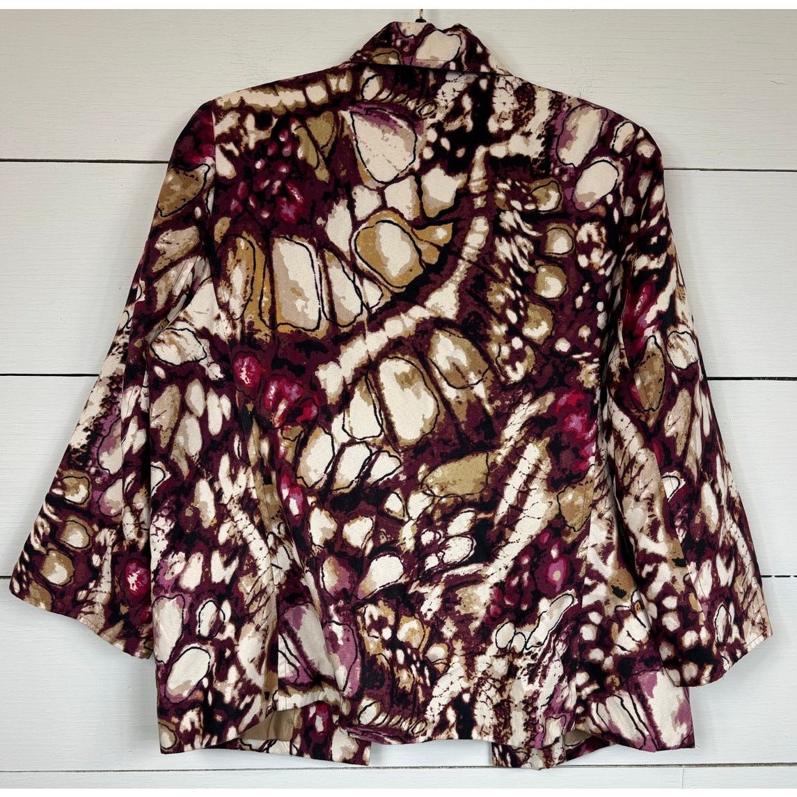 Other Alfred Dunner 3/4 Sleeve Jacket Women's Size 10 Size L / US 10 / IT 46 - 2 Thumbnail