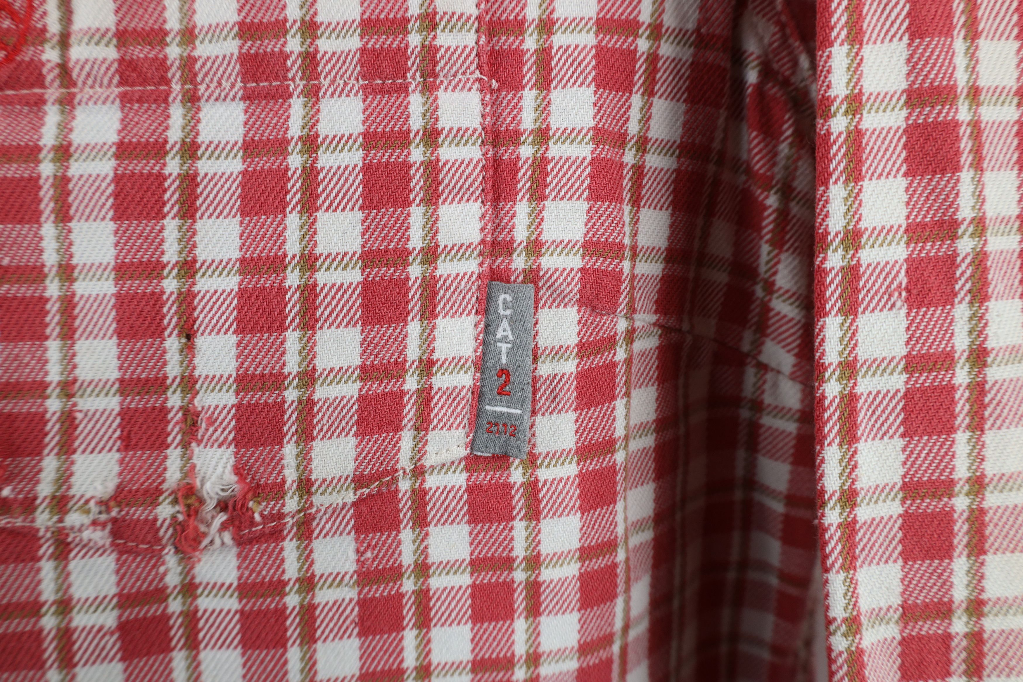 Ariat × Vintage Ariat FR Fire Flame Resistant Flannel Work Button Shirt Size M / US 6-8 / IT 42-44 - 5 Thumbnail