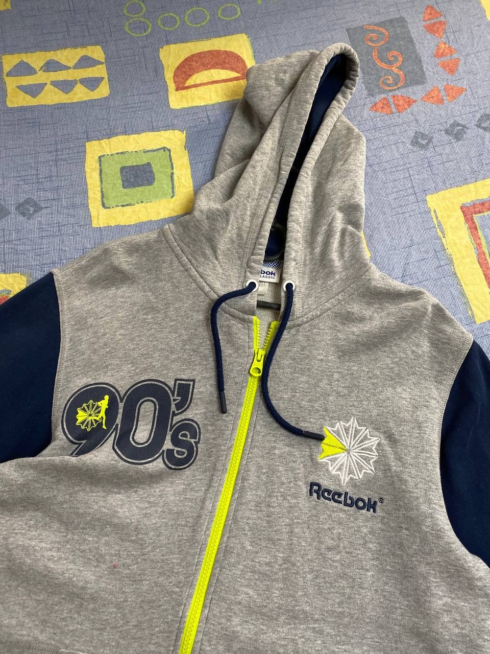 Reebok Vintage y2k reebok hoodie Size US L / EU 52-54 / 3 - 2 Thumbnail