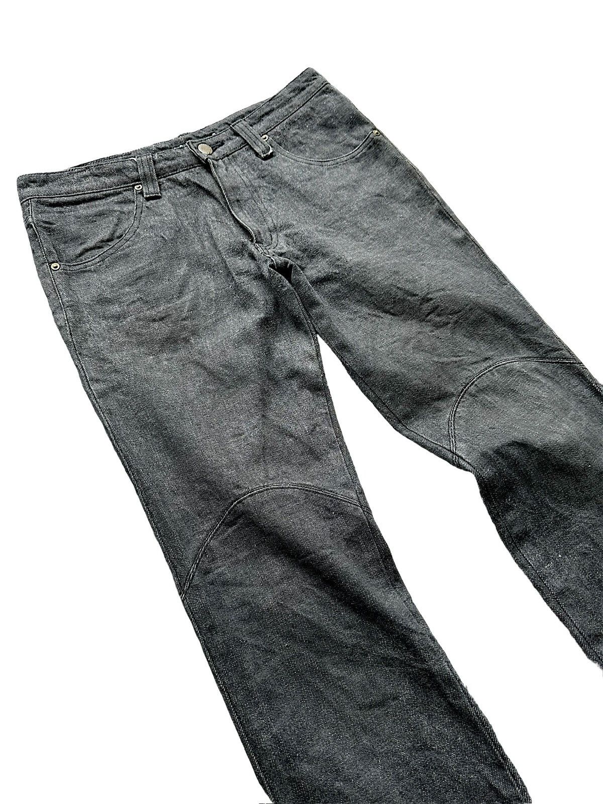 RIPVANWINKLE Size 30/31 - 00’s Paranoid Japan paneled biker jeans Size US 30 / EU 46 - 10 Thumbnail